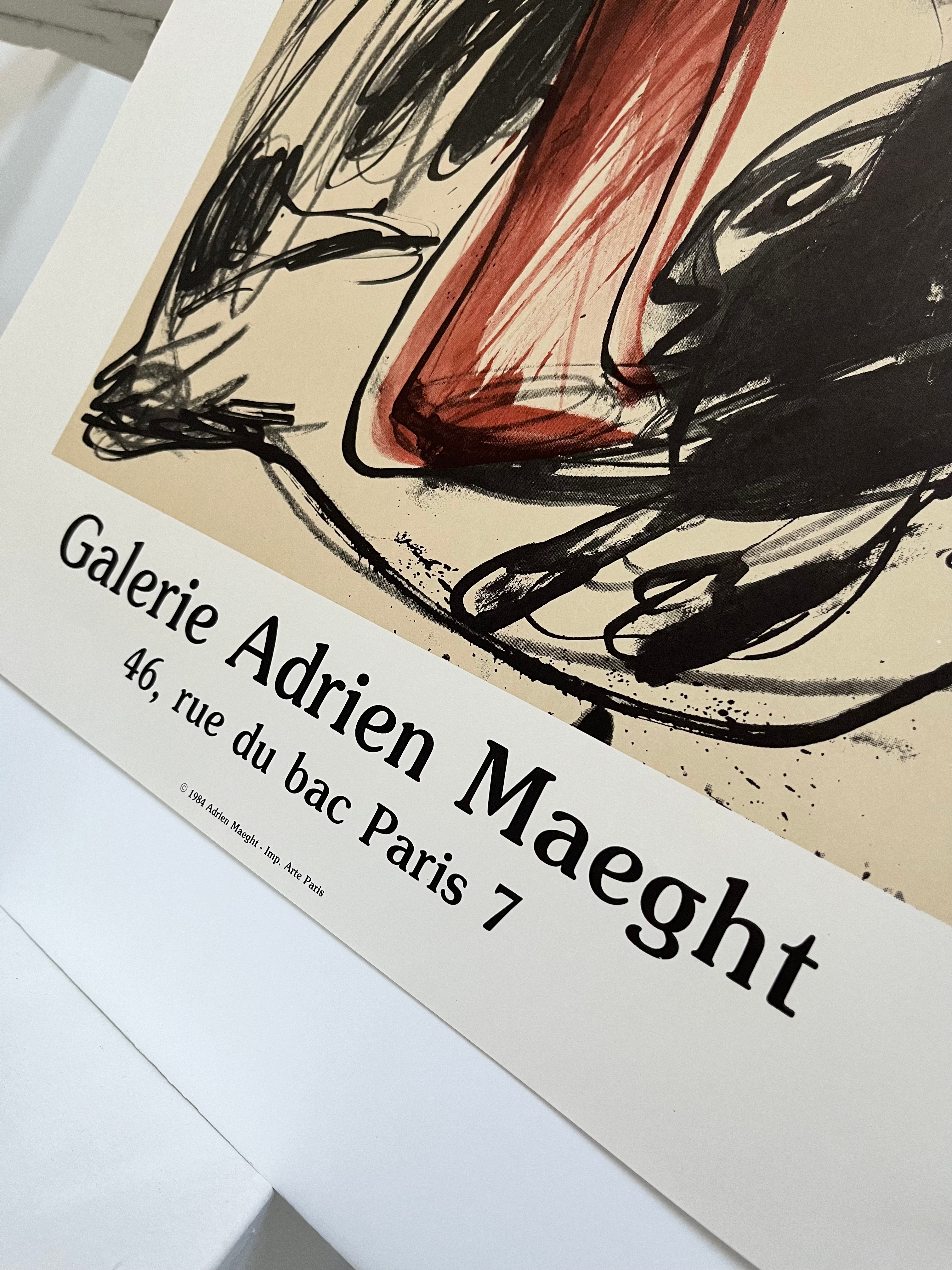 1984 Walter Stohrer French Lithograph