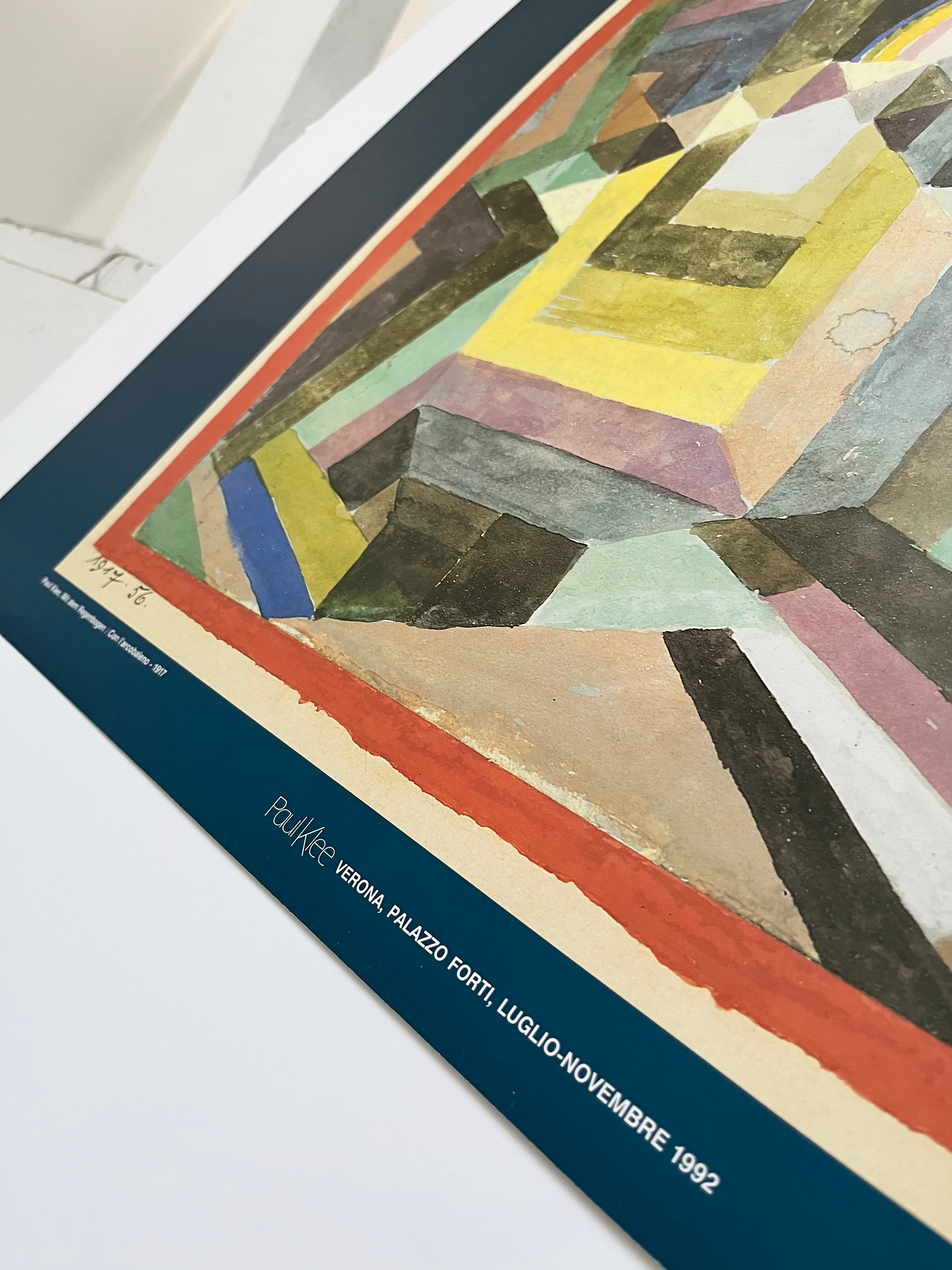 1992 Paul Klee Italian Art Exhibition Poster
