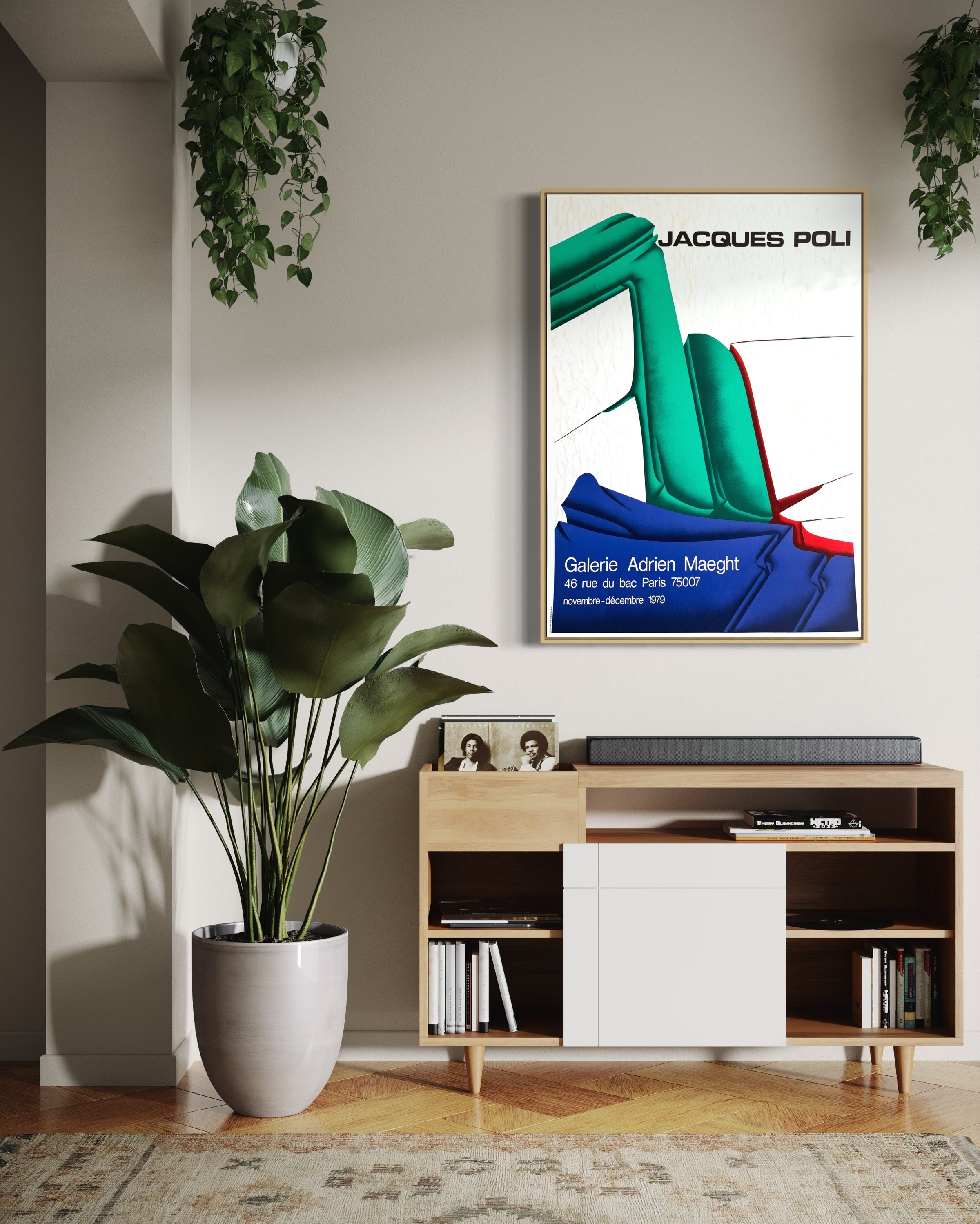 1979 Jacques Poli French Art Exhibition Poster
