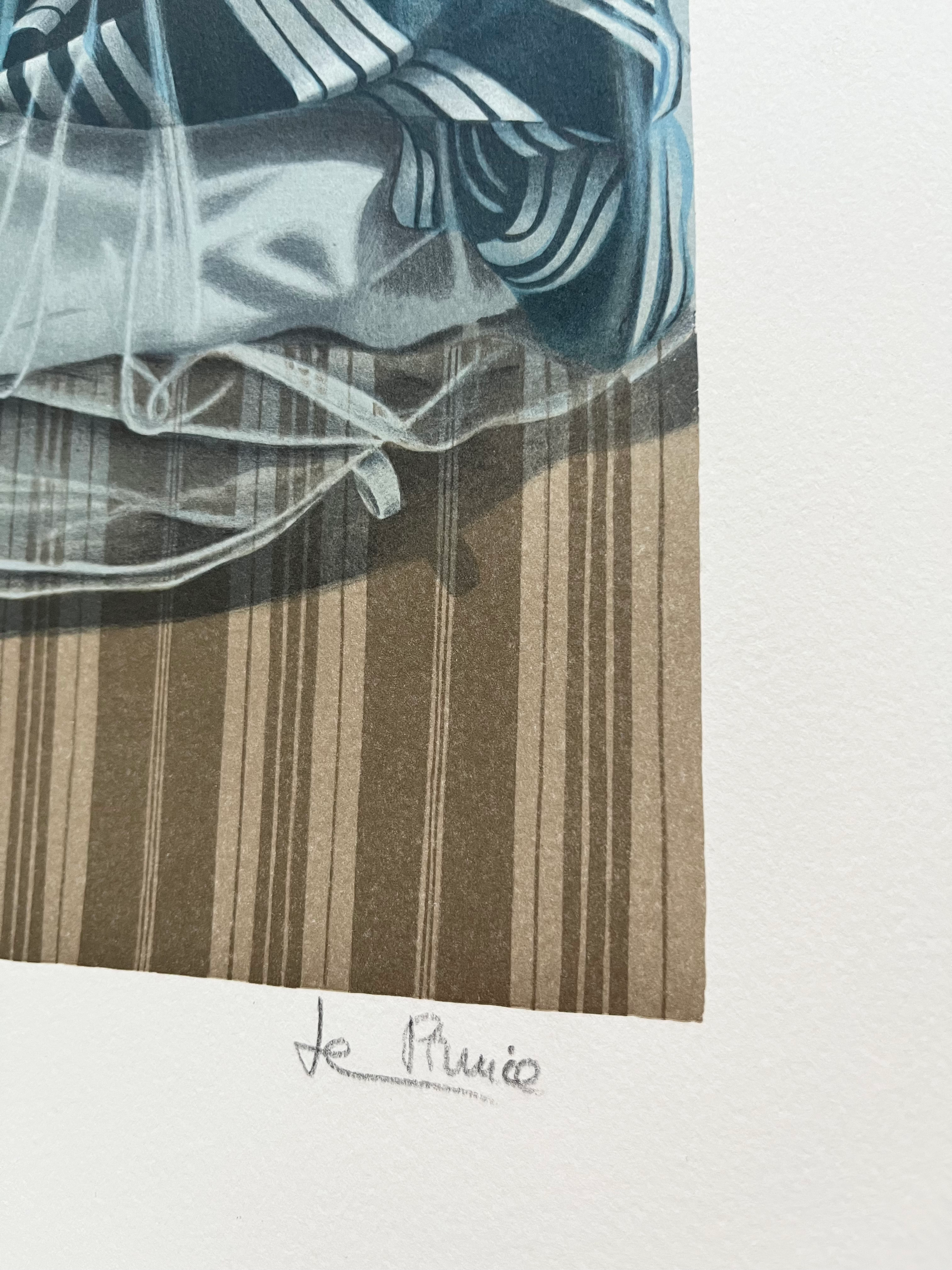 1990s Nadine Le Prince Signed Lithograph