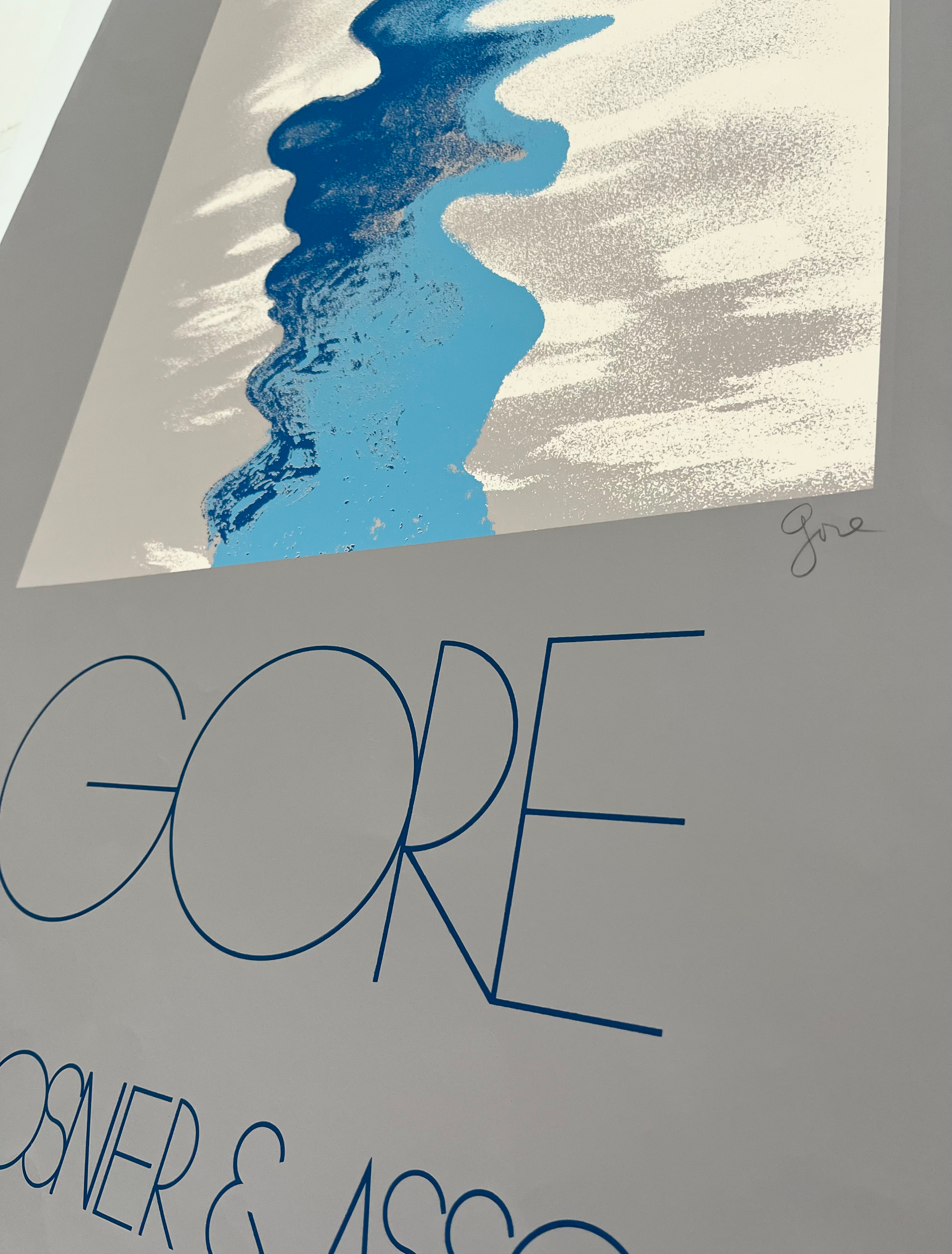 1970s Gore XL Signed Lithograph