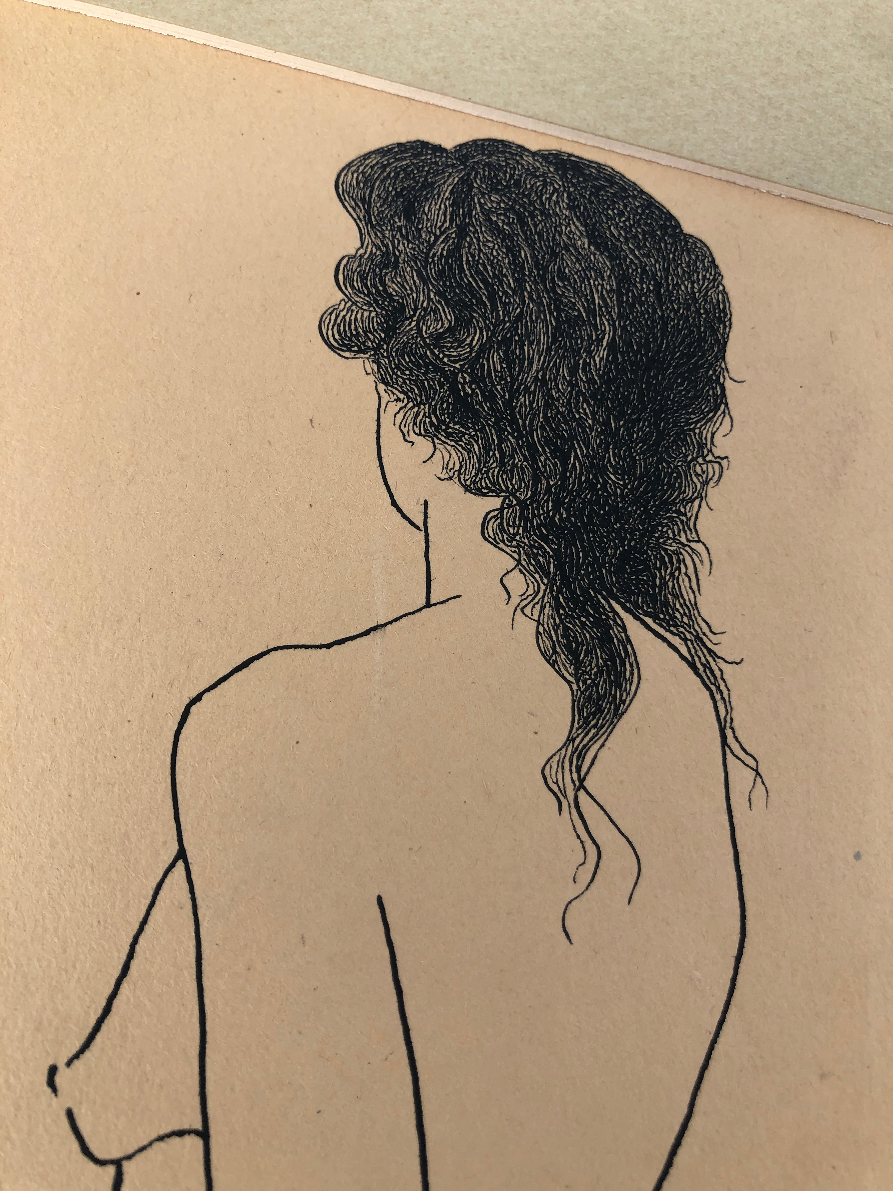 1960s Jerry O’Day Signed llustration