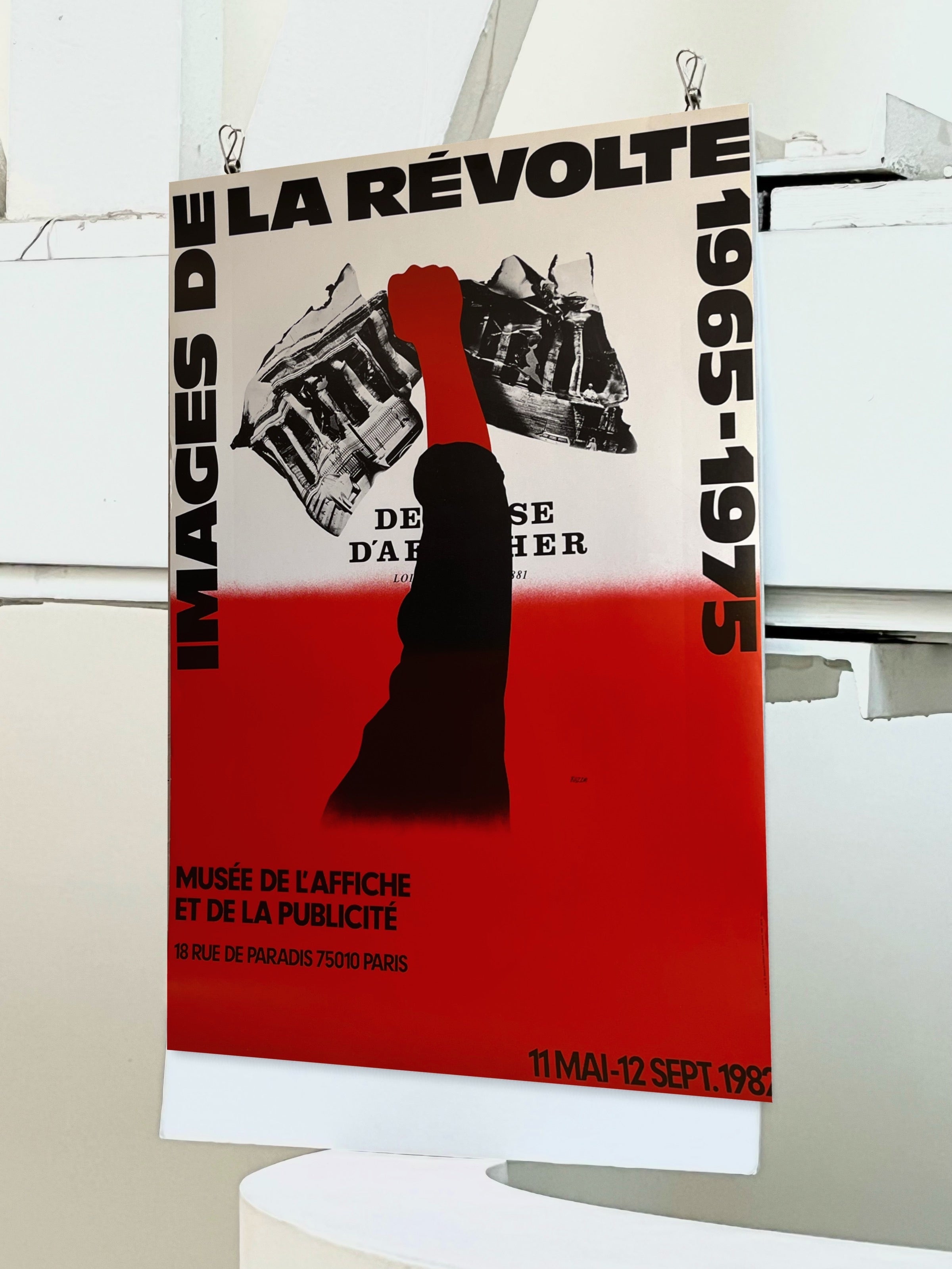 1982 Razzia French Art Exhibition Print