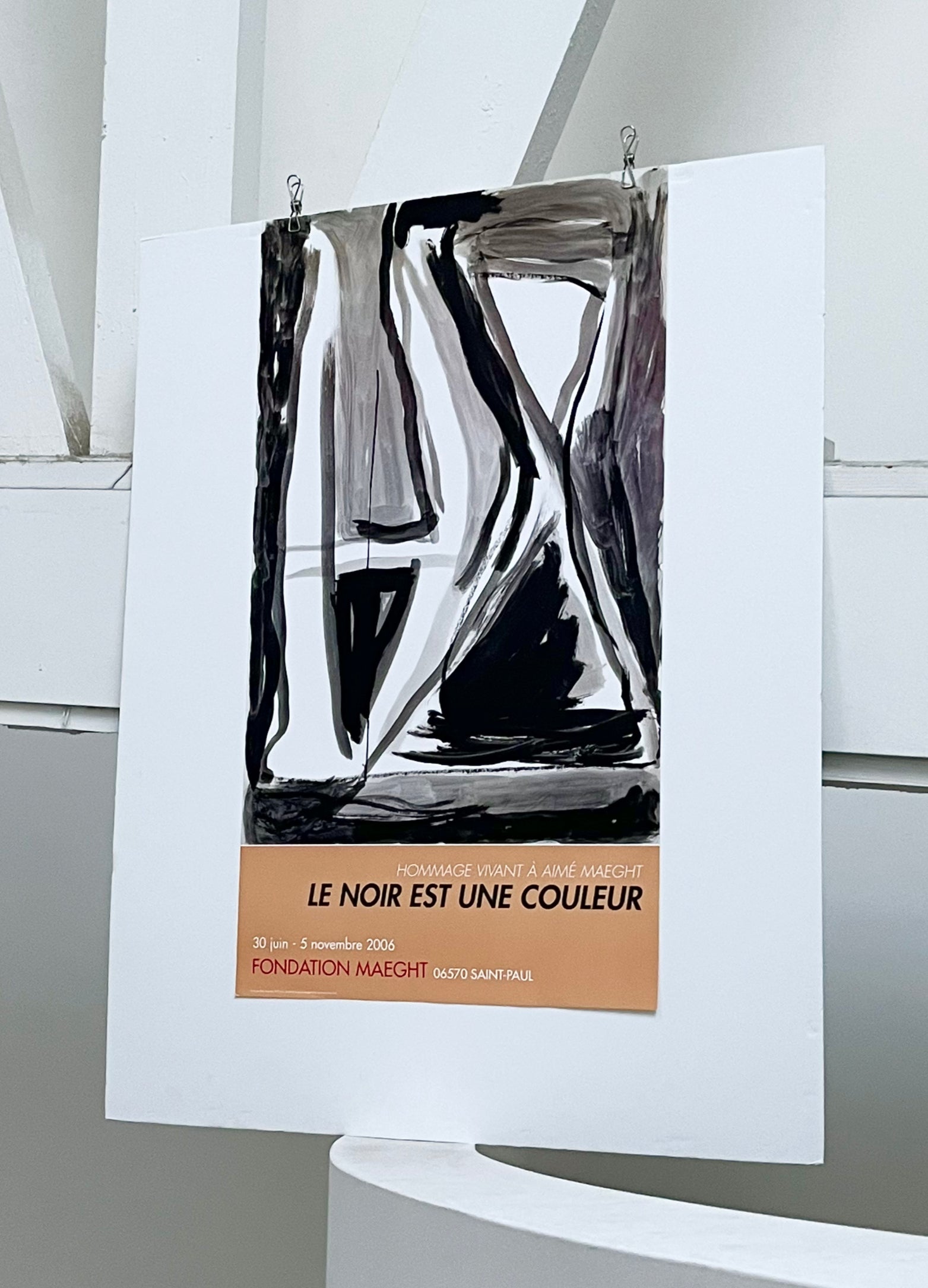 2006 Bram Van Velde French Art Exhibition XL Poster