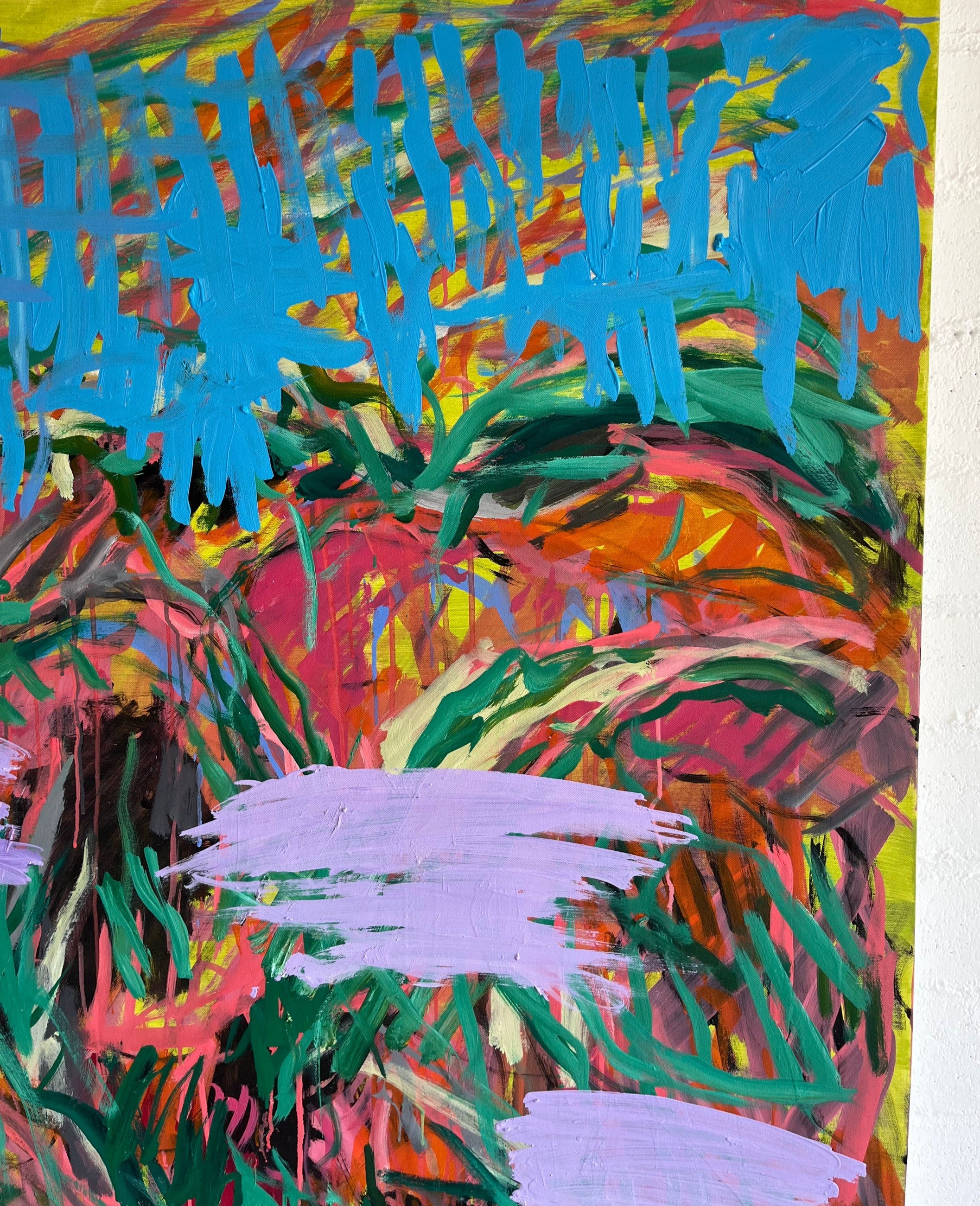 2023 Bud Holman 'Mary / Jay' Oil on Canvas Painting