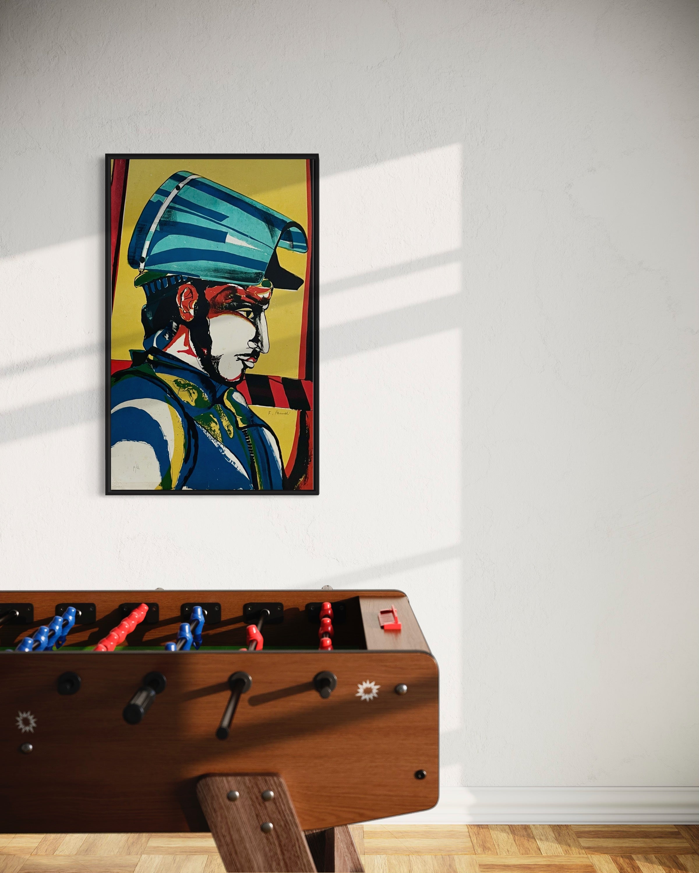 1970s Fernando Farulli Signed Italian Artist Proof Lithograph