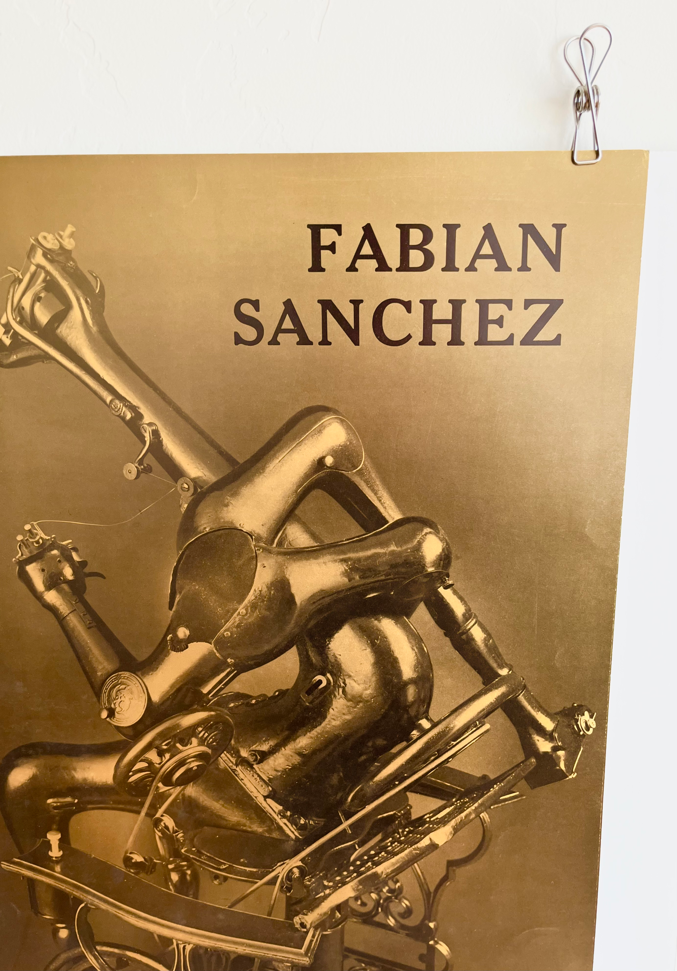 1977 Fabian Sanchez French Art Exhibition Poster