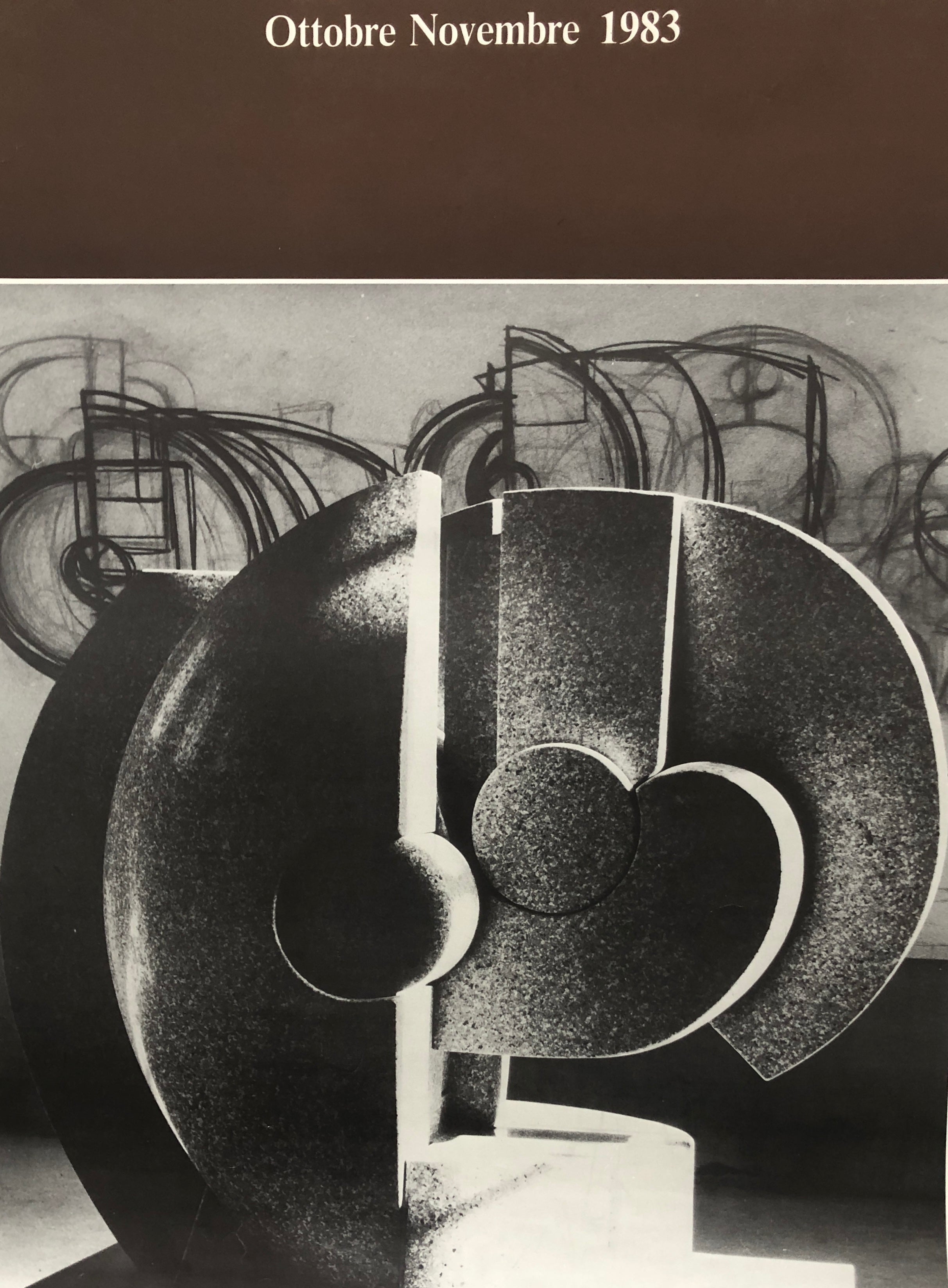 1983 Andrea Cascella Italian Print