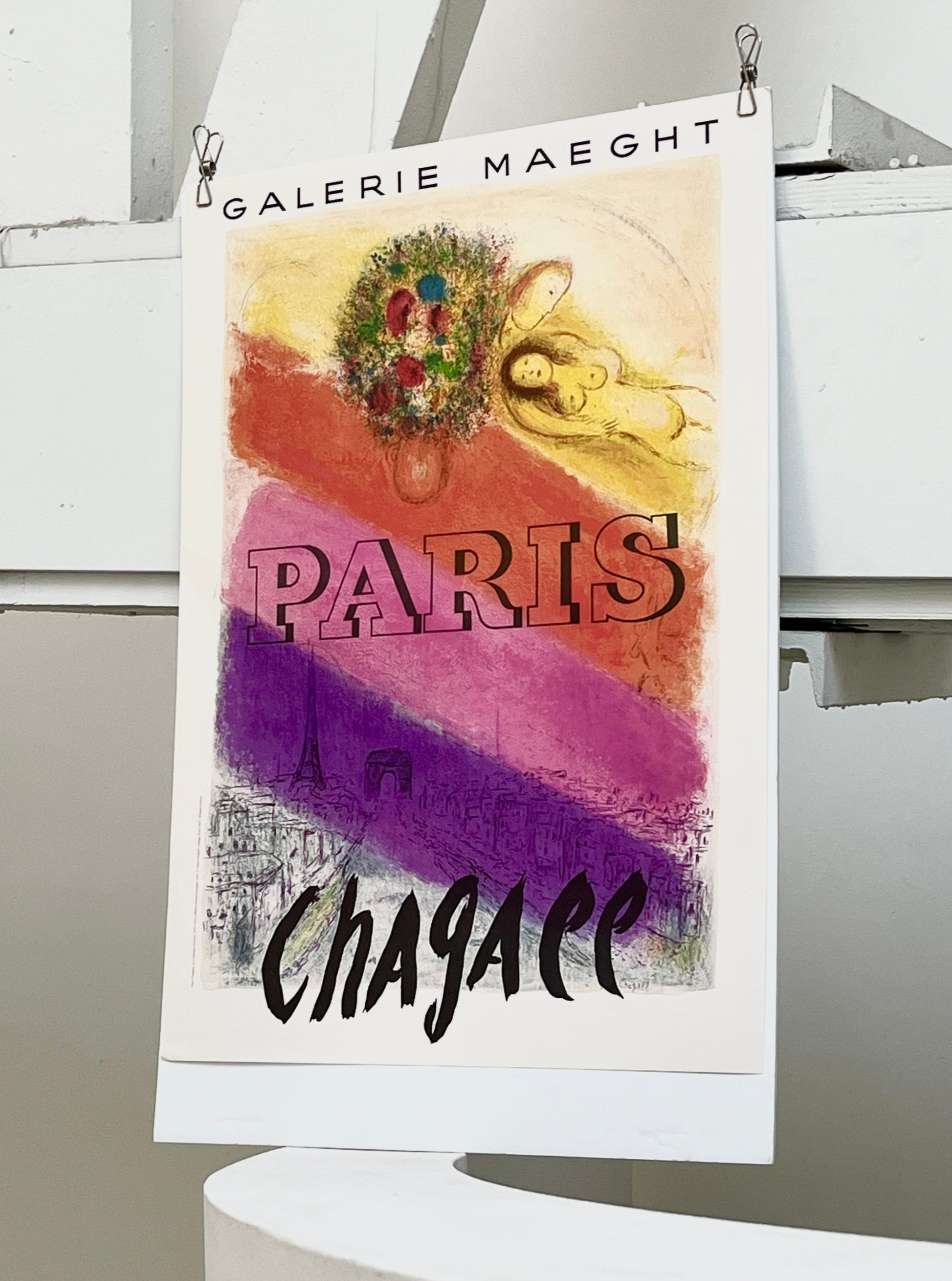 Marc Chagall French Art Exhibition Lithograph