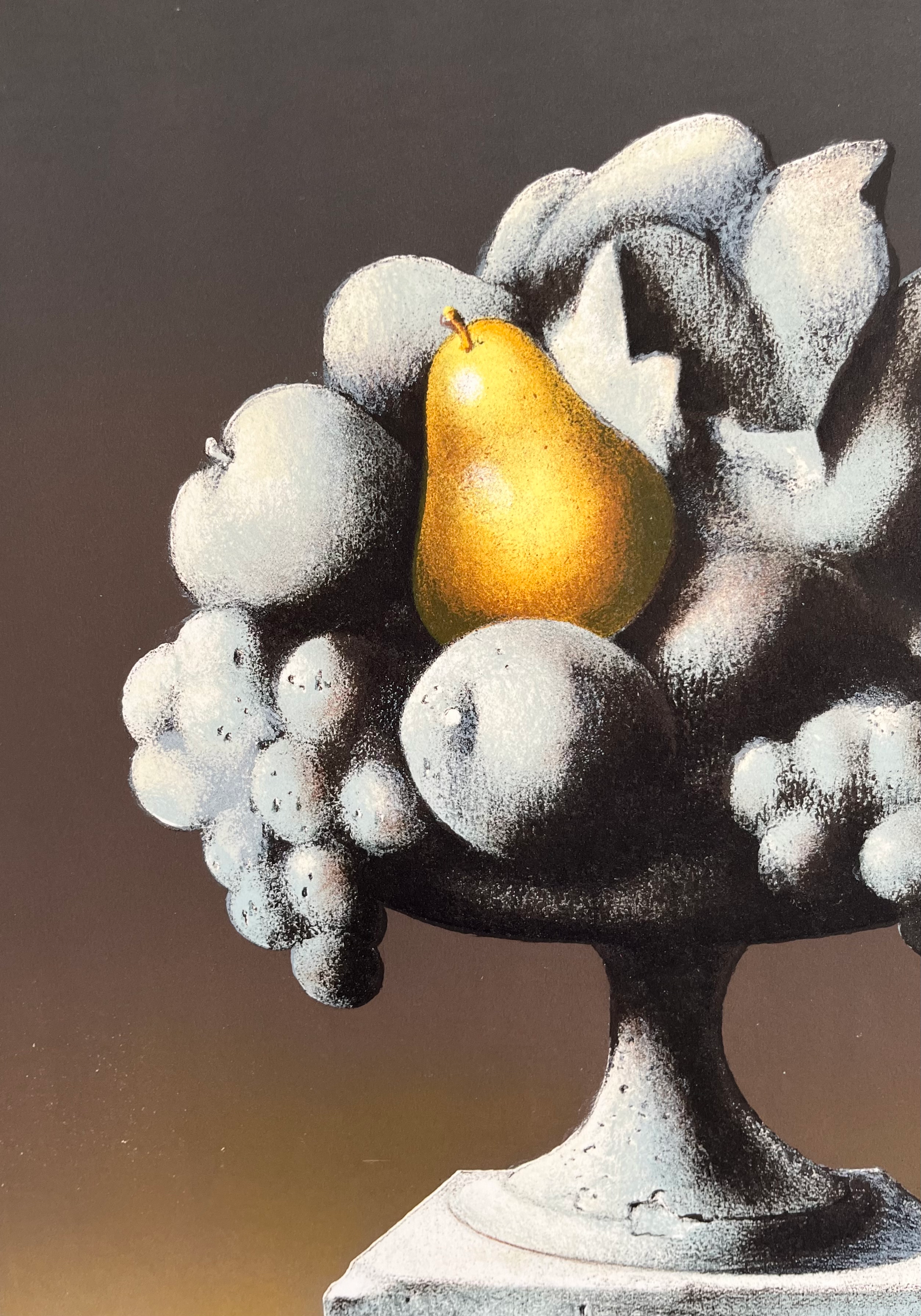 1970s Claude Serre Signed French Lithograph