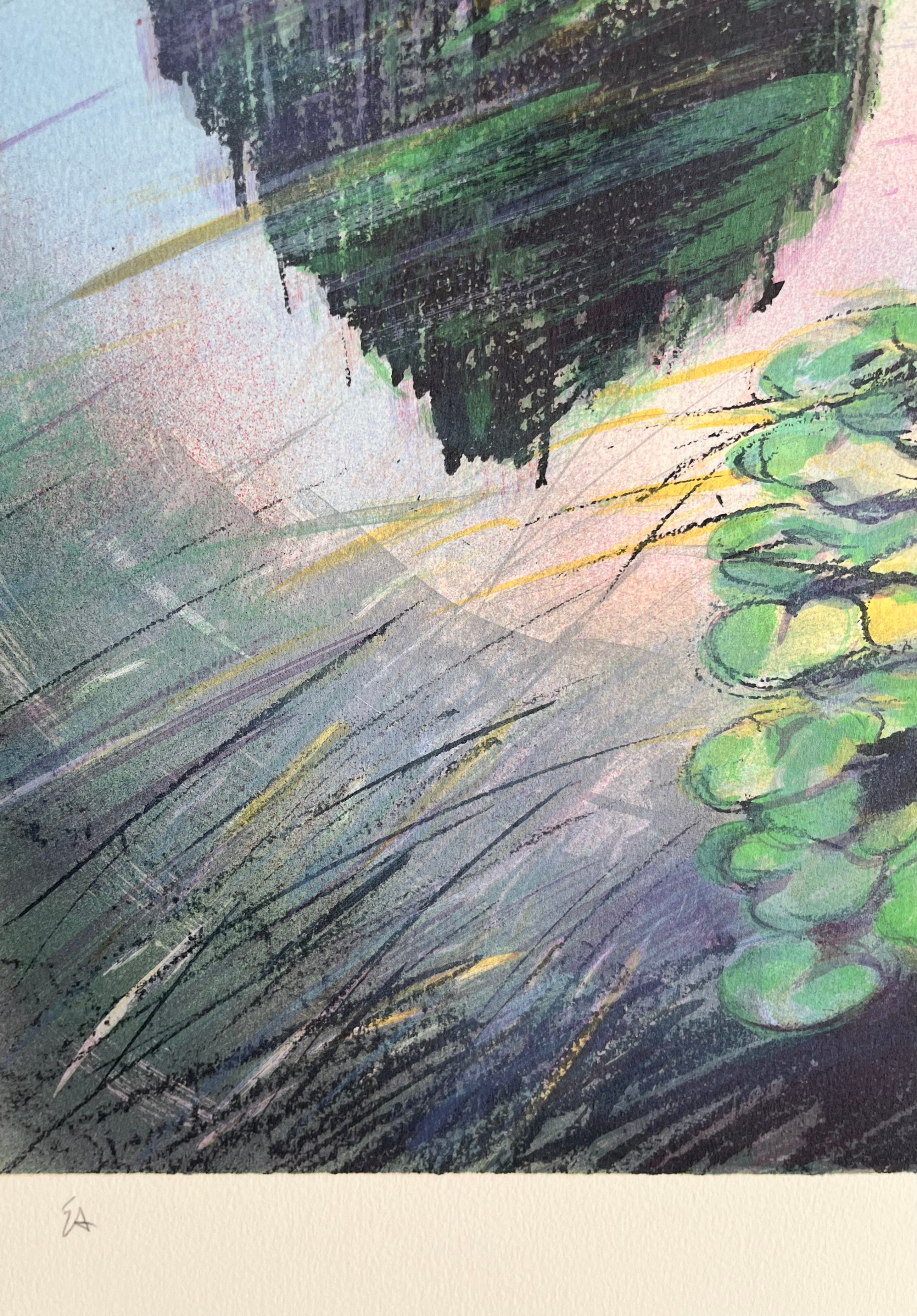 1986 Rolf Rafflewski French Signed Lithograph
