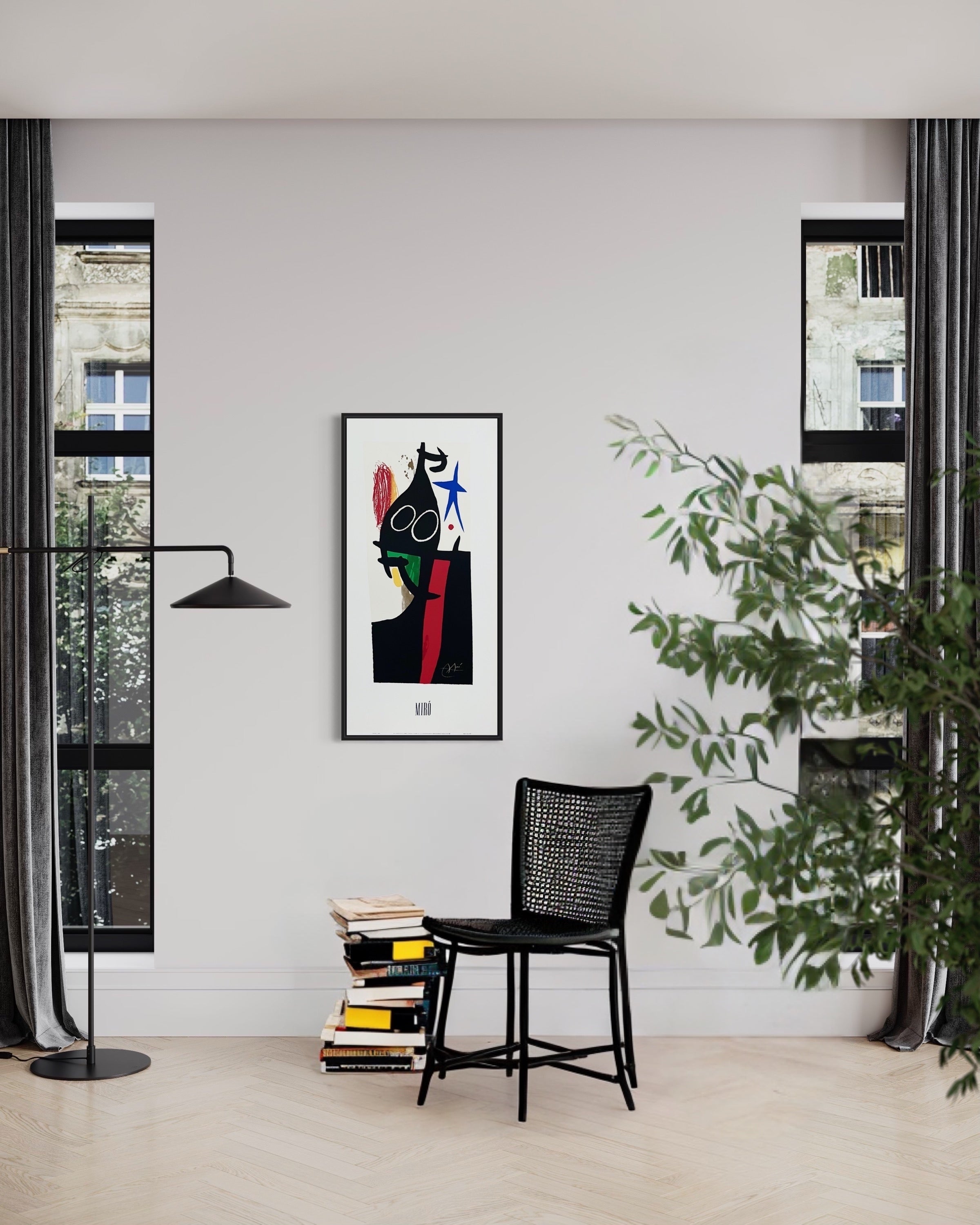 1993 Joan Miro French Screenprint