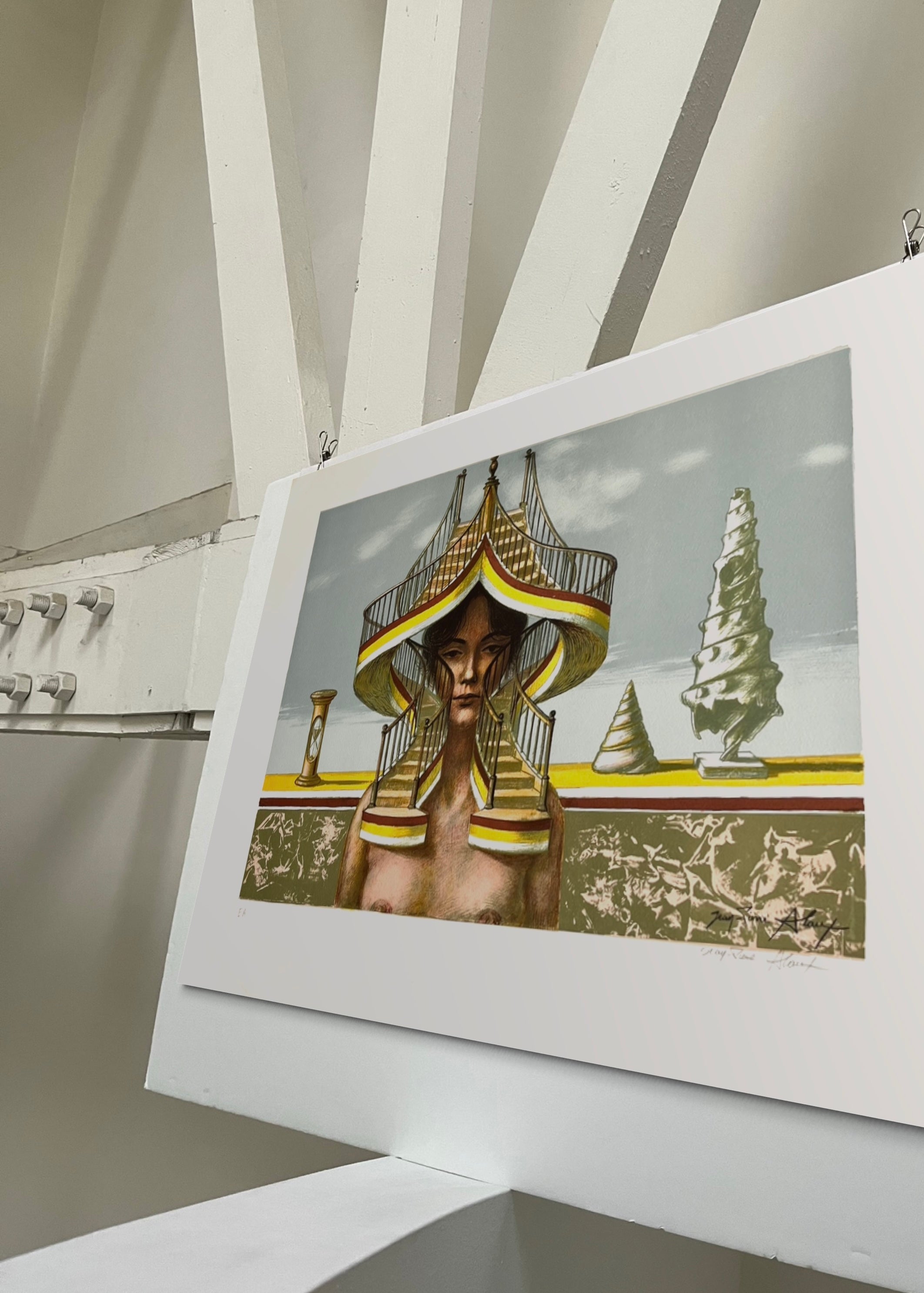 1989 Jean-Pierre Alaux French Signed Lithograph