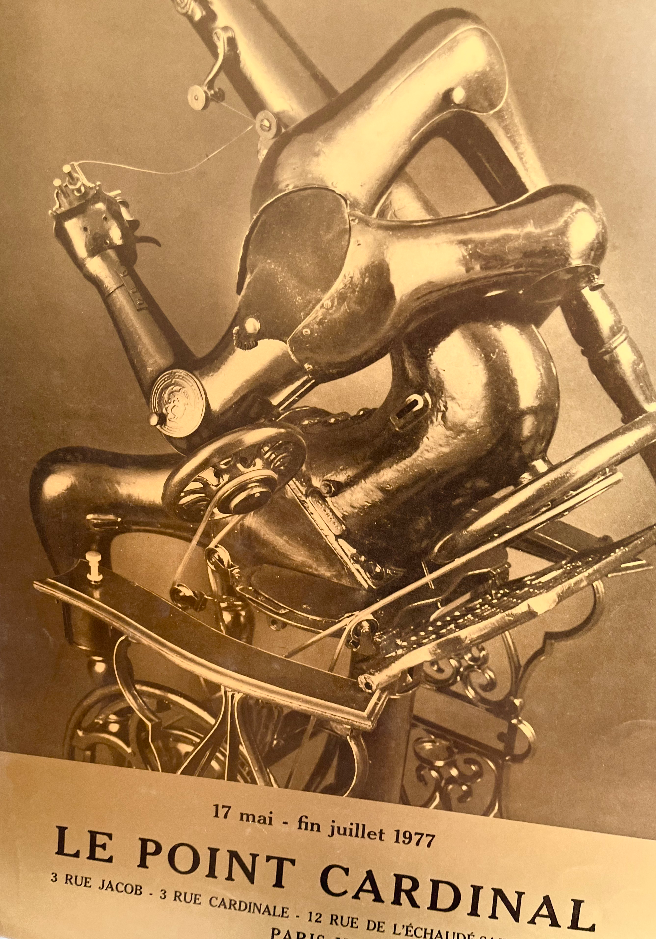 1977 Fabian Sanchez French Art Exhibition Poster
