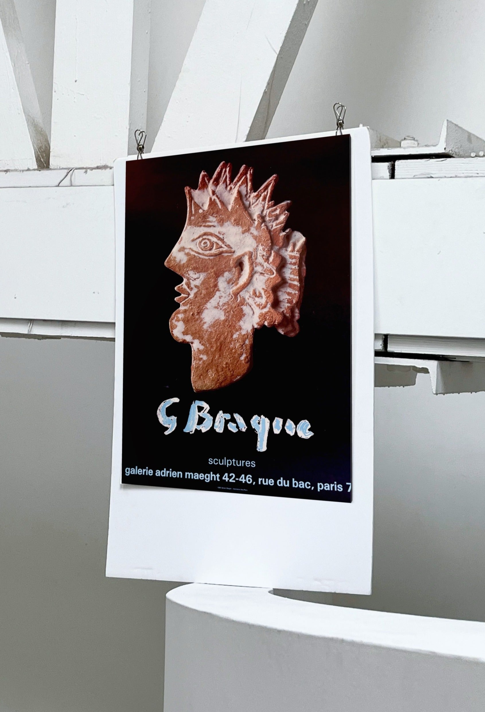 1985 Georges Braque French Art Exhibition Poster