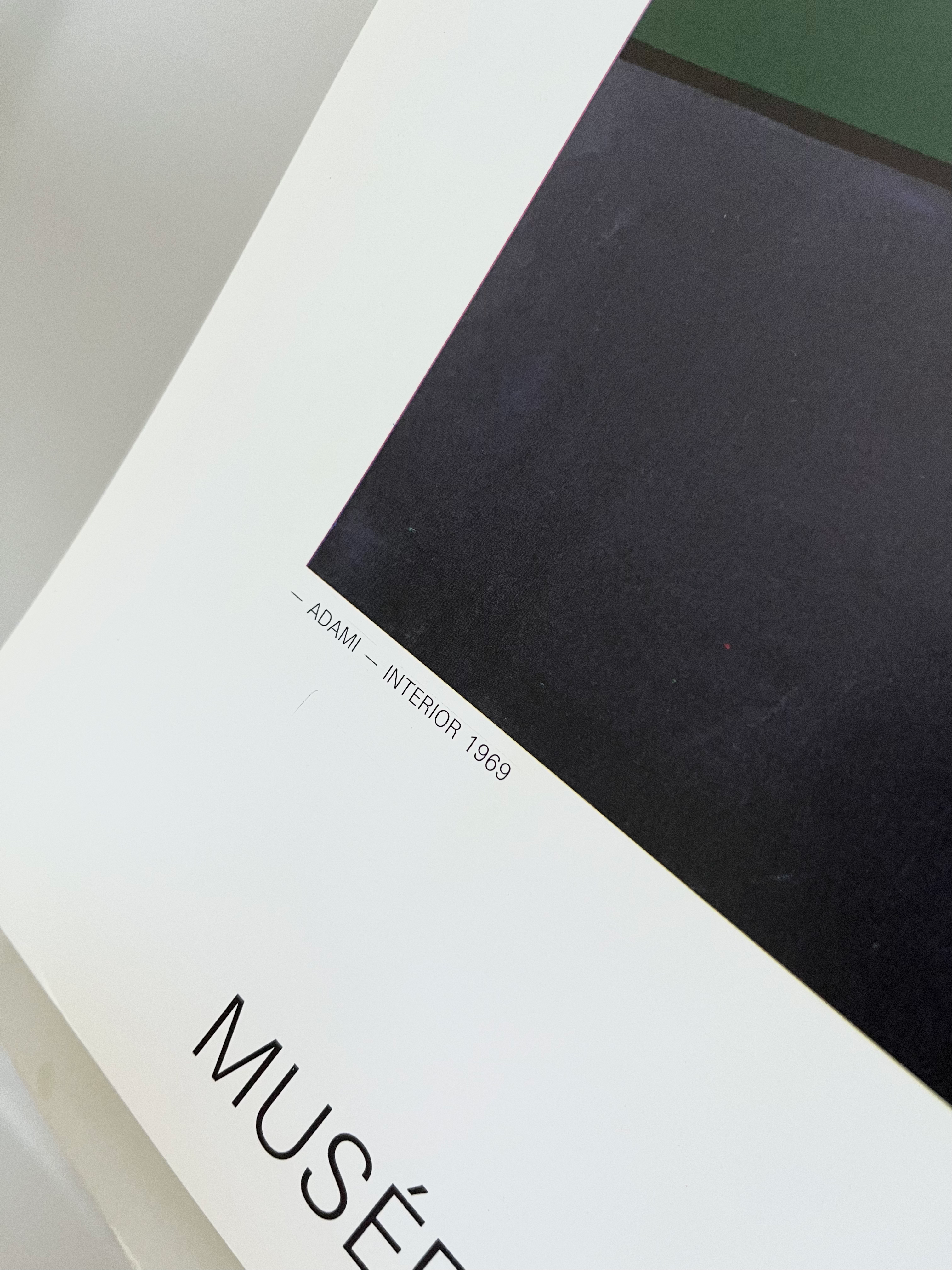 1984 Valerio Adami French Art Exhibition Poster