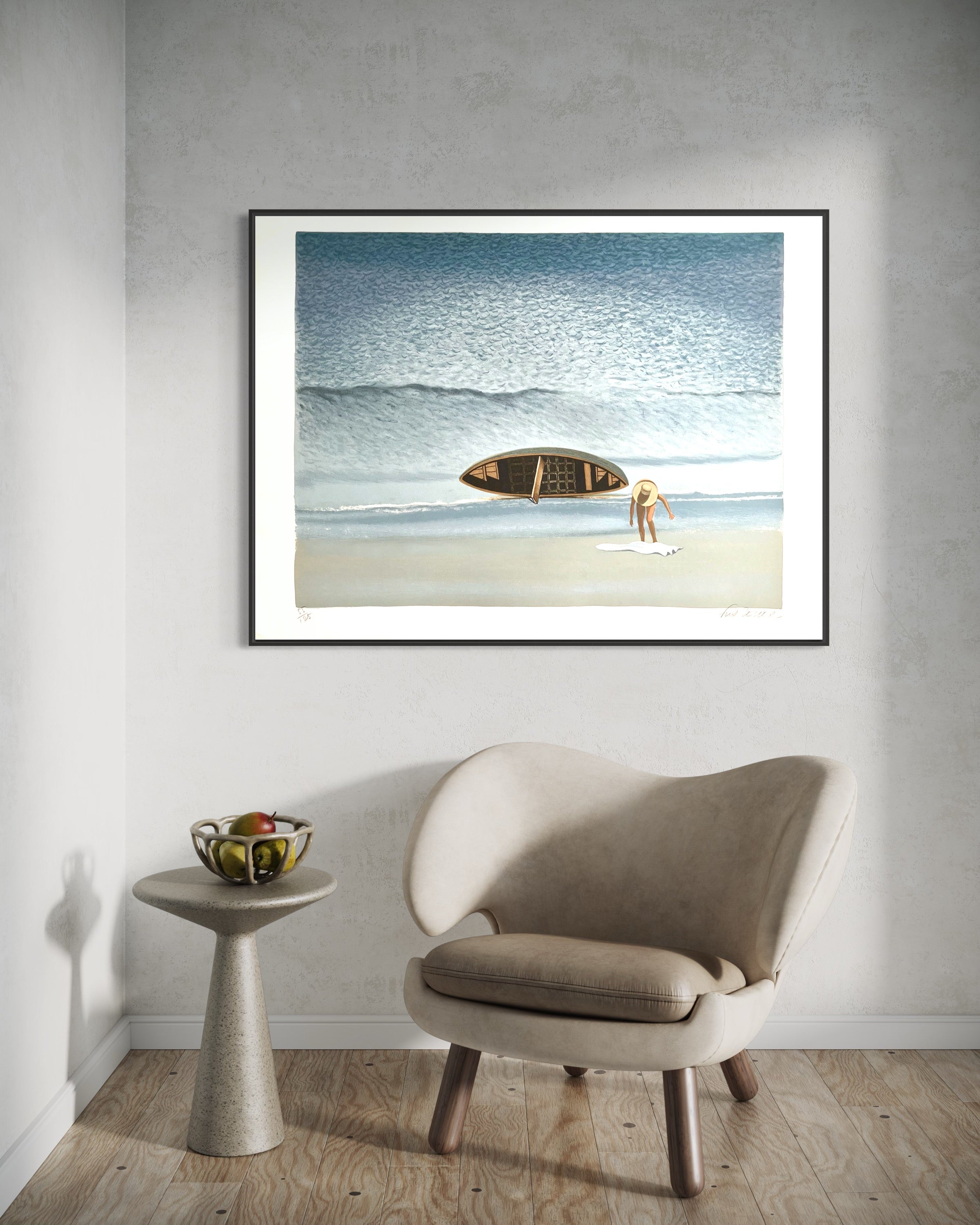 1975 Fred Zeller Signed French Lithograph