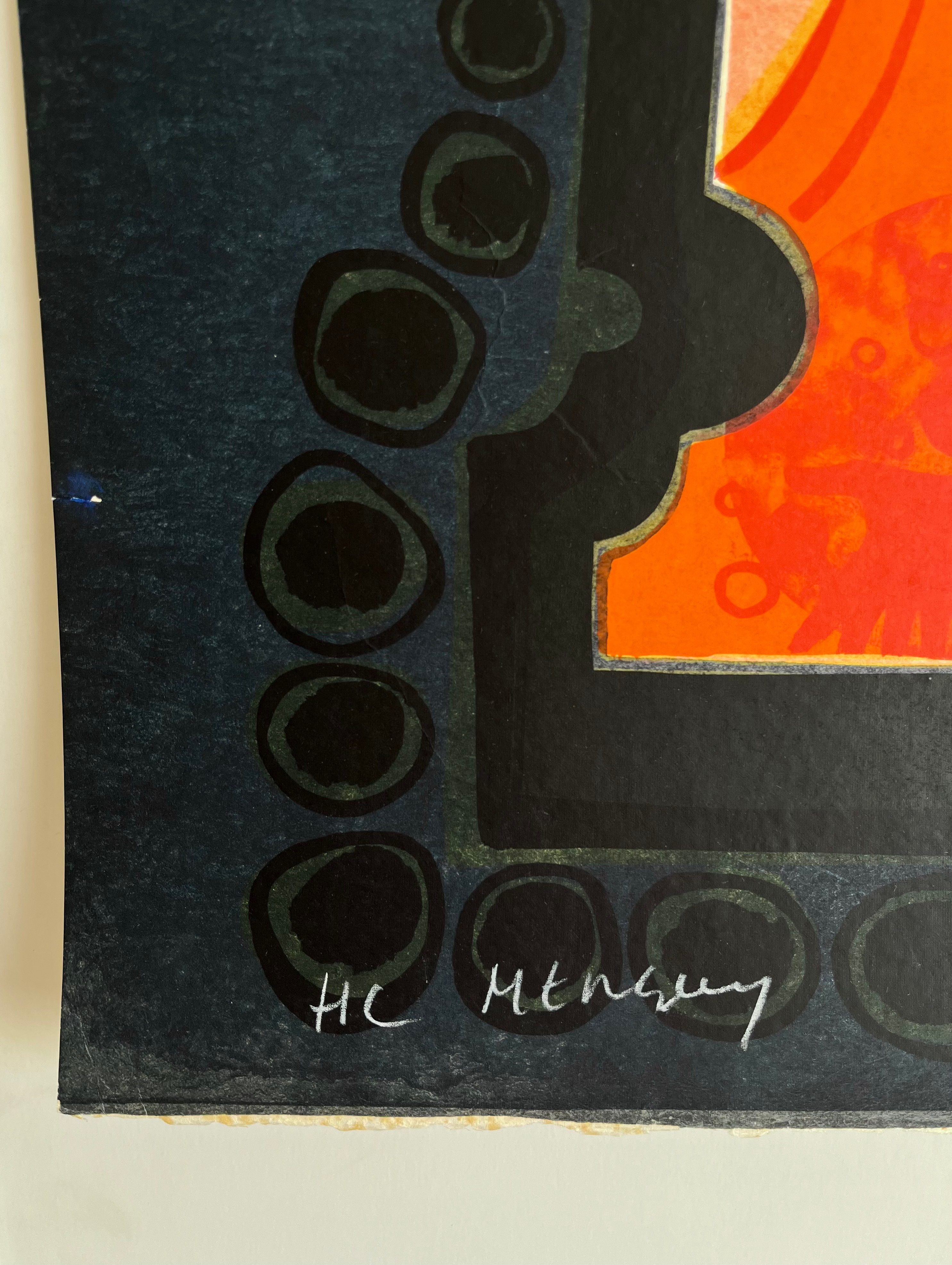 1975 Frederic Menguy French Signed Lithograph #2