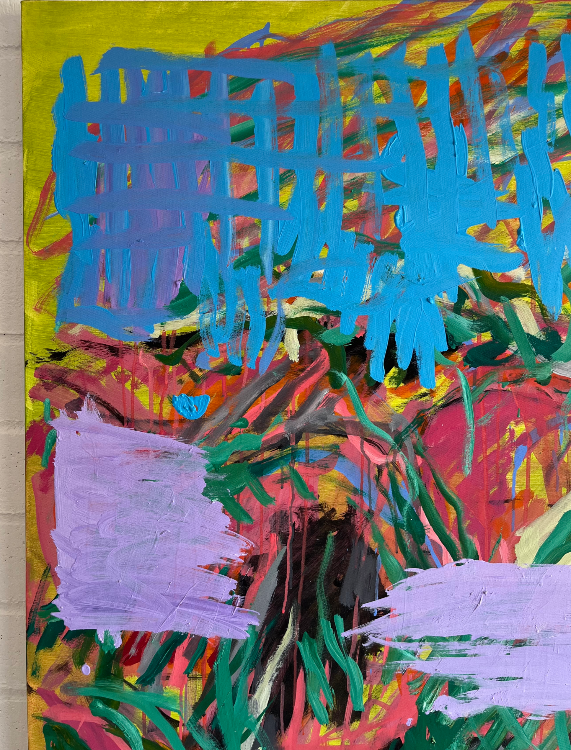 2023 Bud Holman 'Mary / Jay' Oil on Canvas Painting
