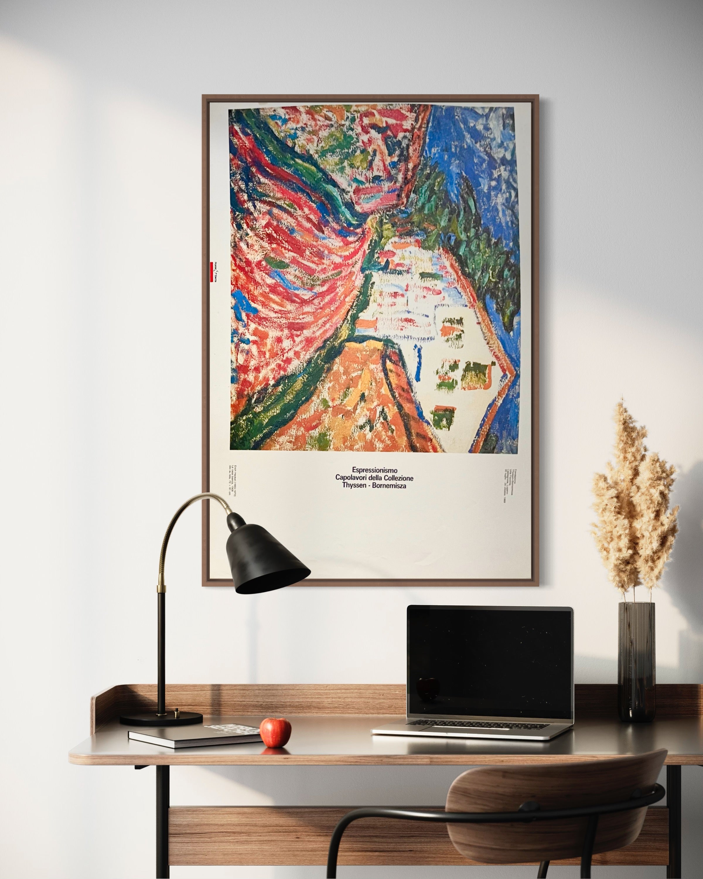 1989 Erich Heckel Italian Art Exhibition Poster