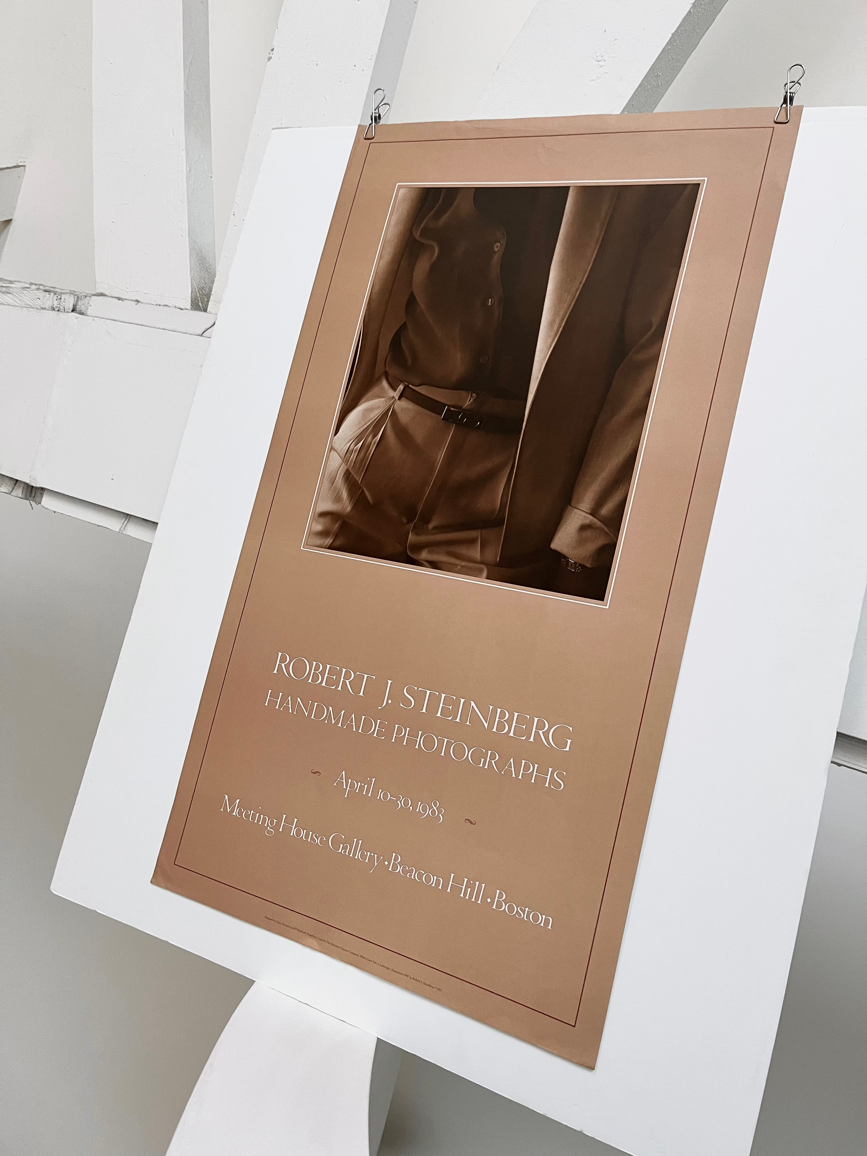 1983 Robert J Steinberg Art Exhibition XL Poster