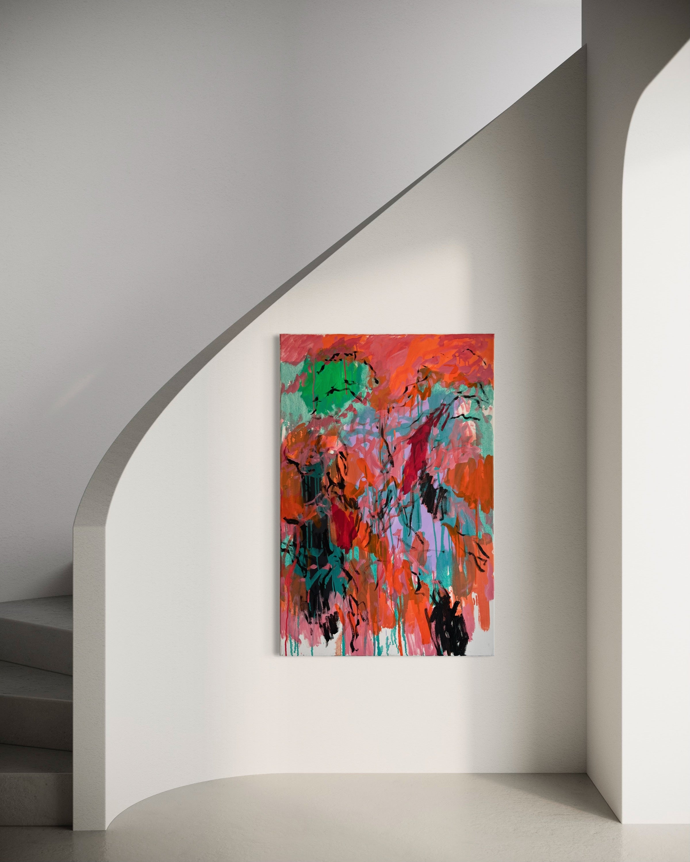 2023 Bud Holman 'Untitled' Oil on Canvas Painting