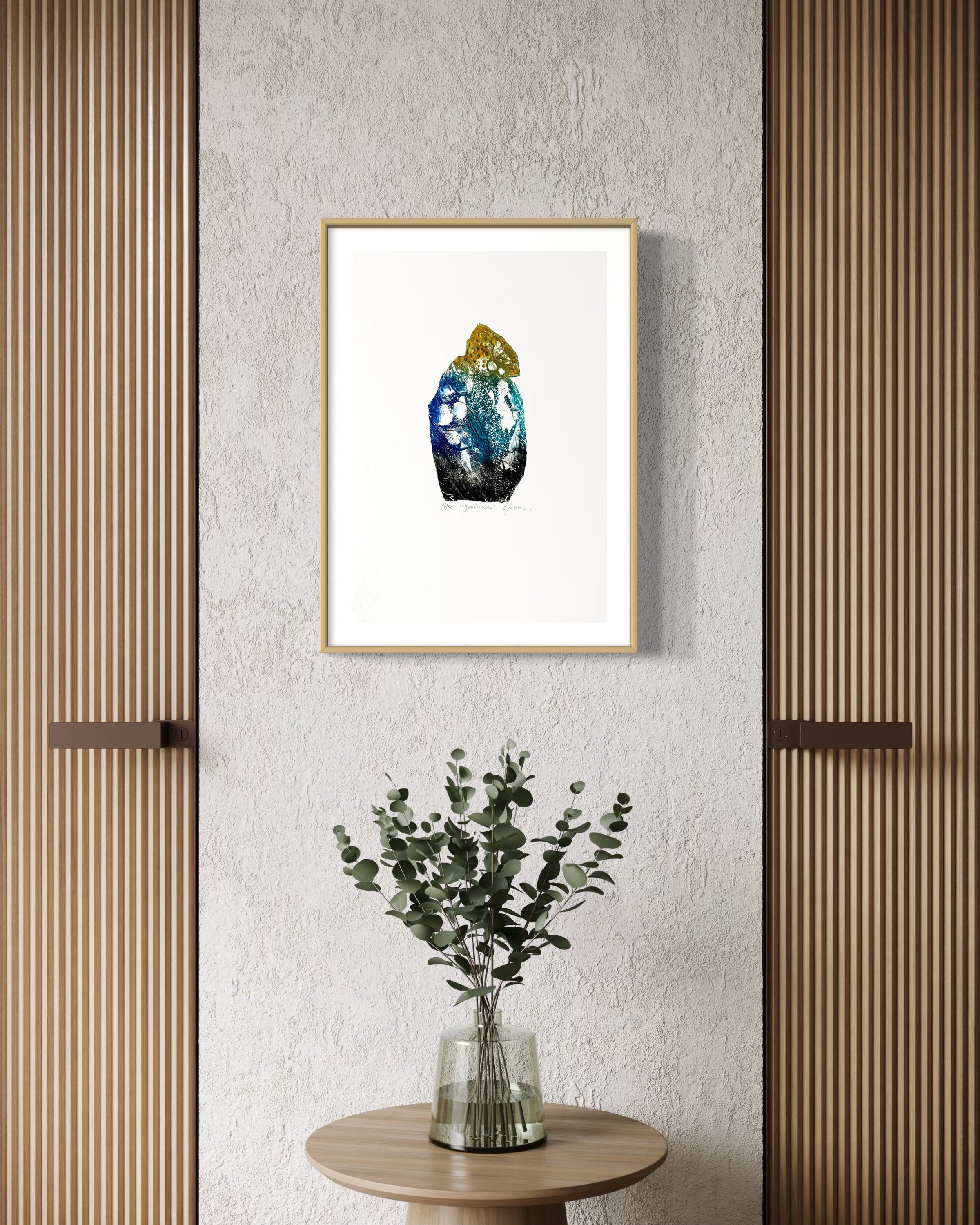 1990 Osanne 'Génévriers' Signed Etching - Limited Edition 16/30