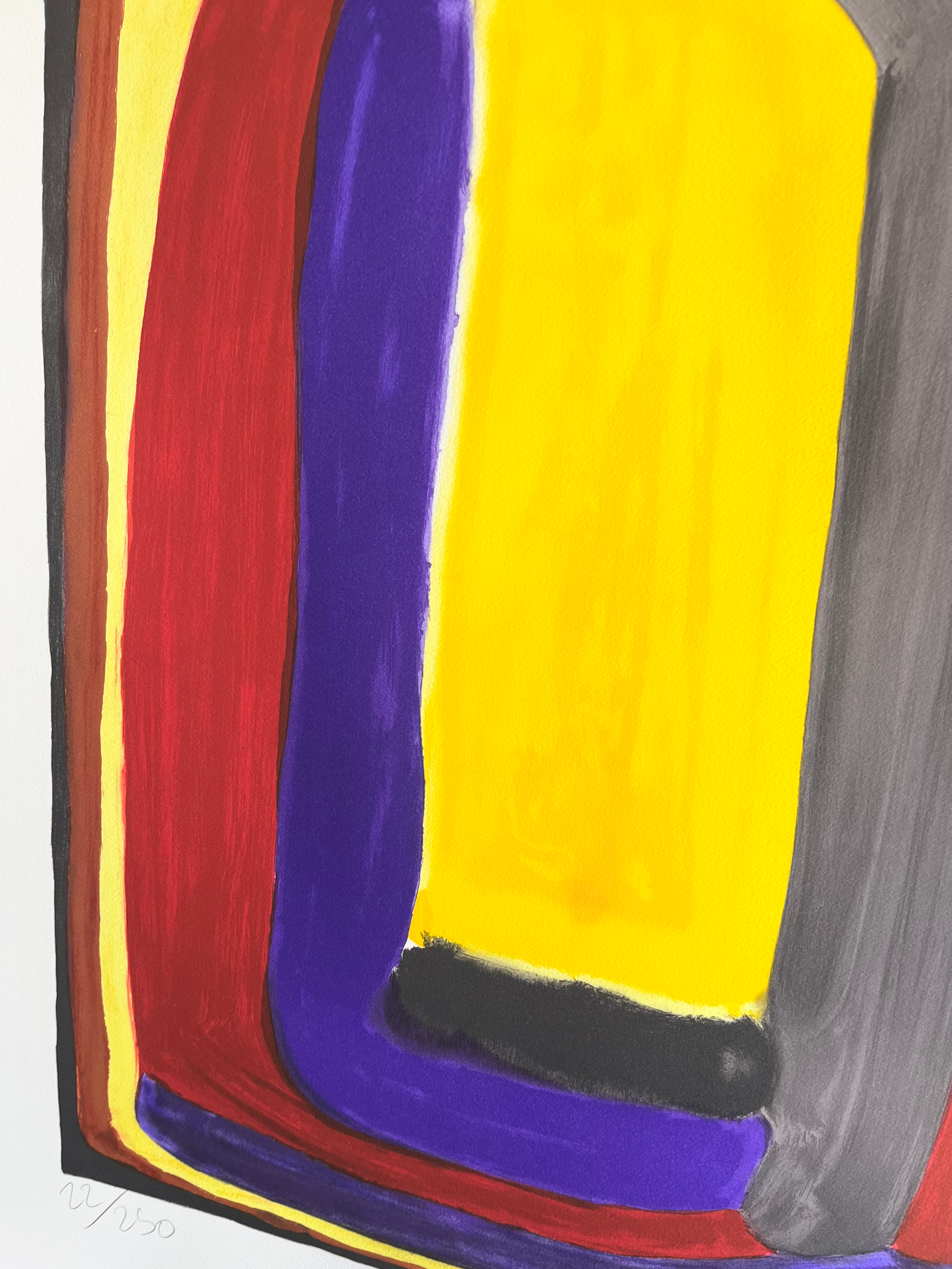 2000s Michel Saloff-Coste Signed French Lithograph Pt 1