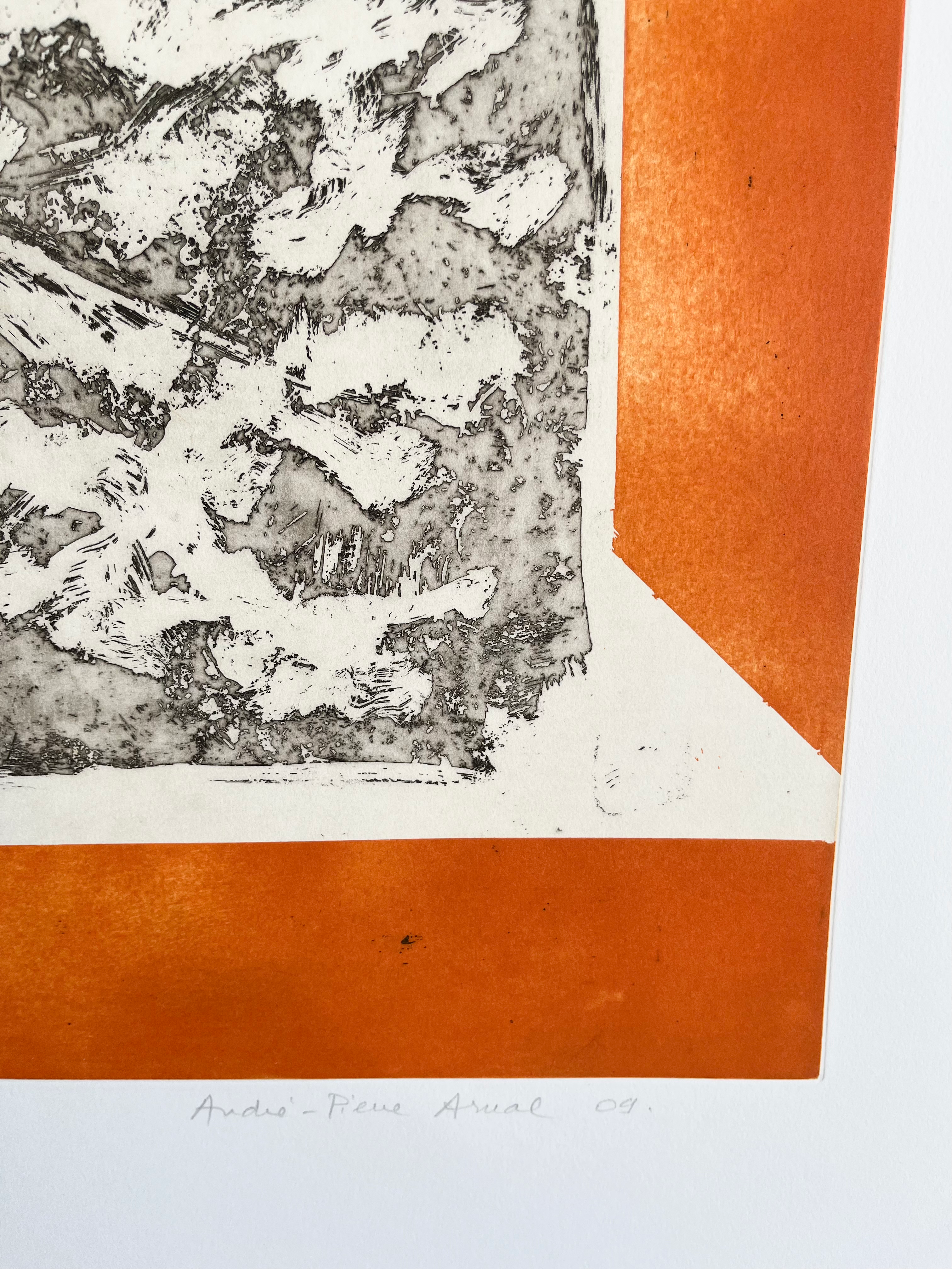 2009 Andre-Pierre Arnal Signed French Aquatint Etching #2