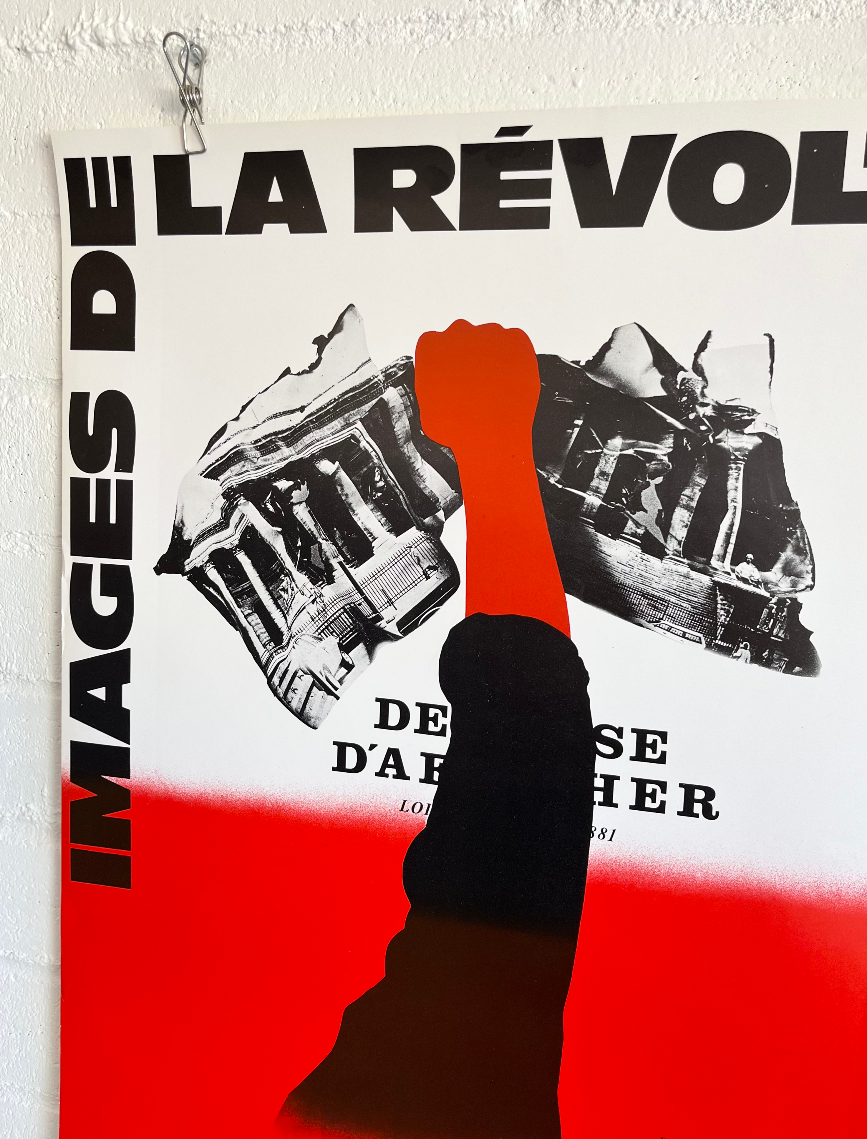 1982 Razzia French Art Exhibition Print