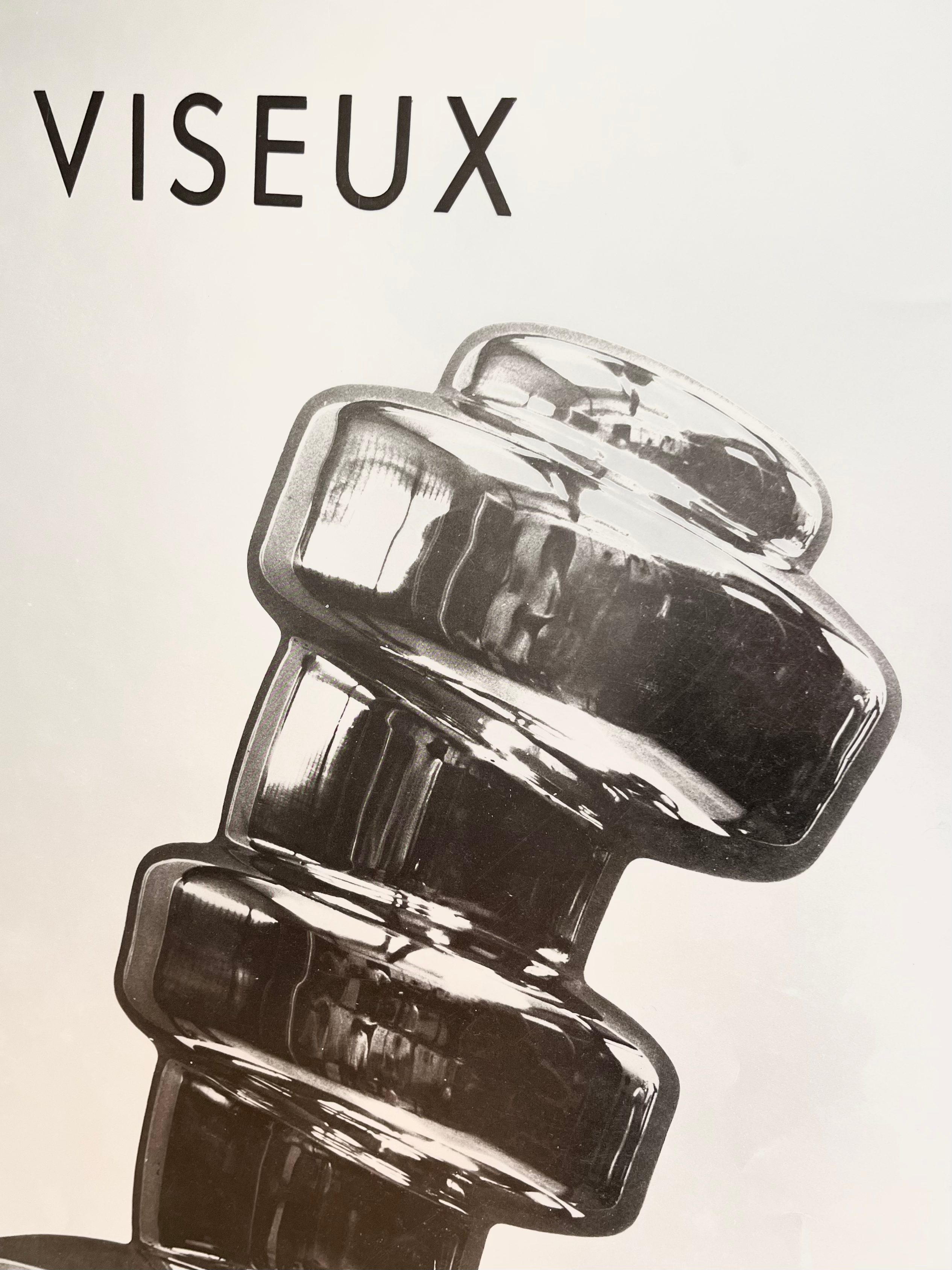 1973 Claude Viseux French Art Exhibition Poster