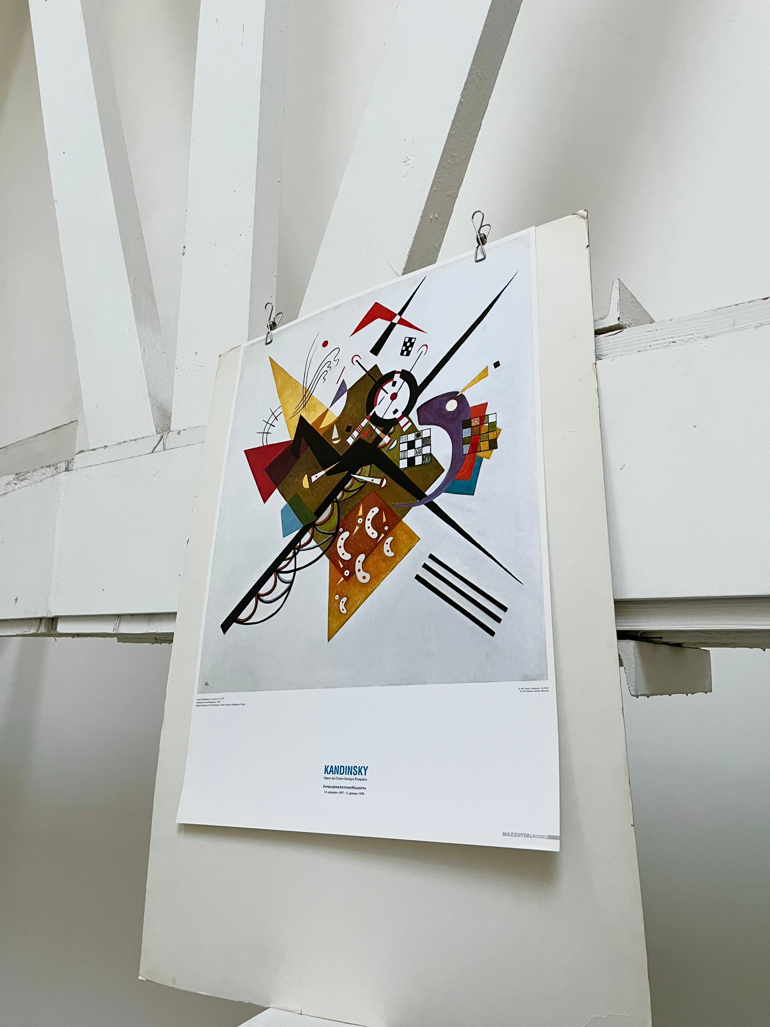1997 Wassily Kandinsky French Art Exhibition Poster
