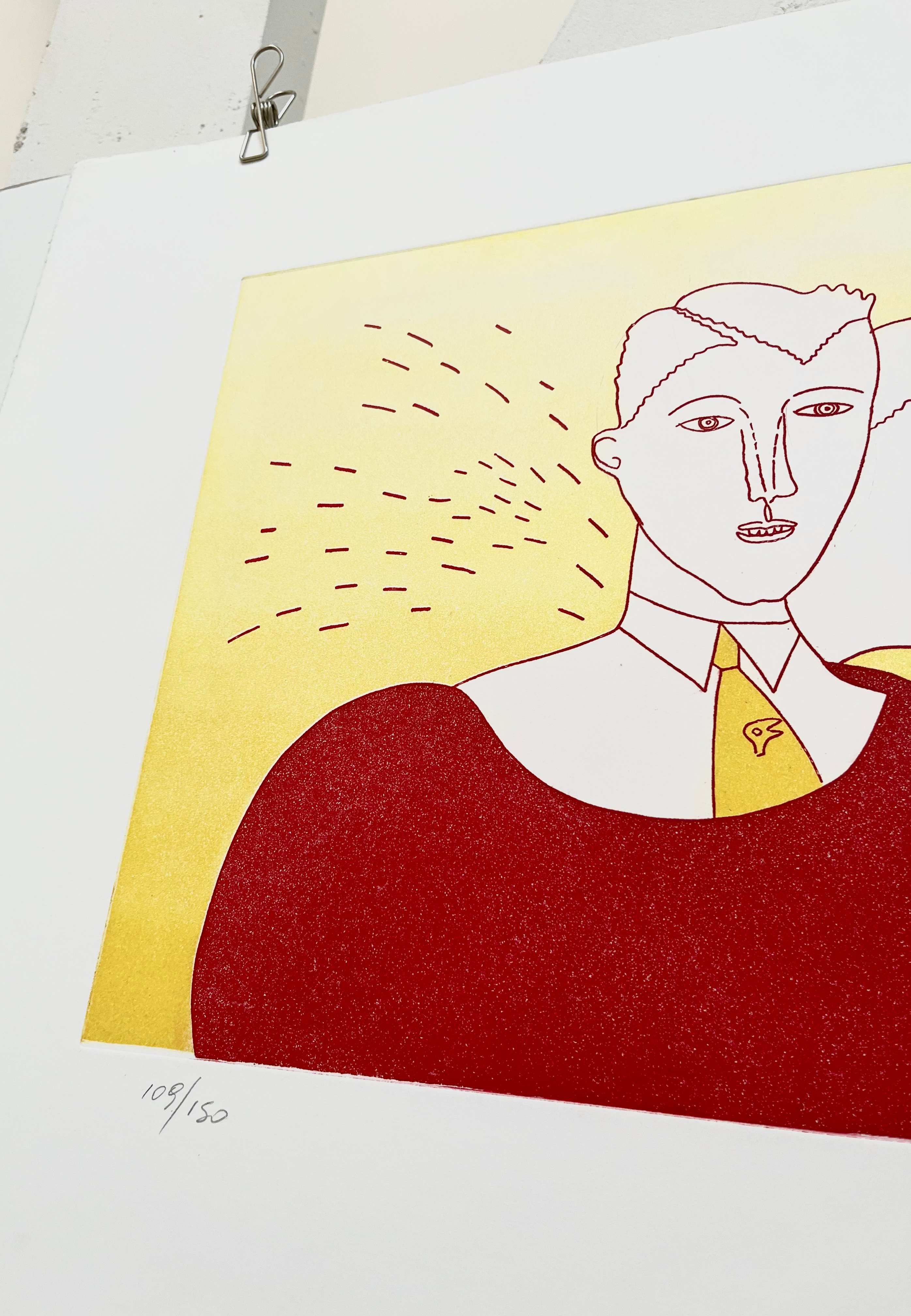 2003 Luca Alinari Italian Signed Serigraph