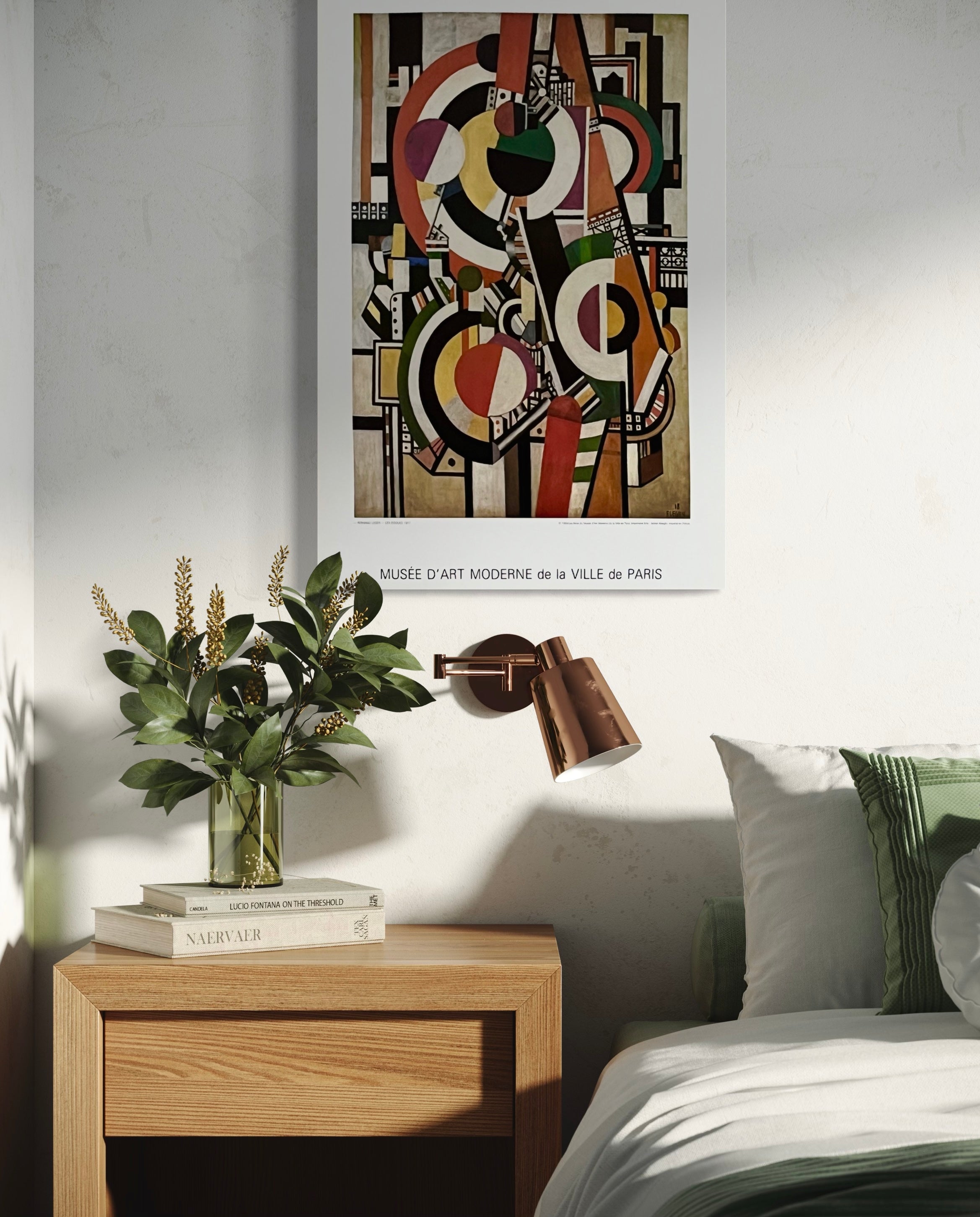 1984 Fernand Leger French Art Exhibition Print