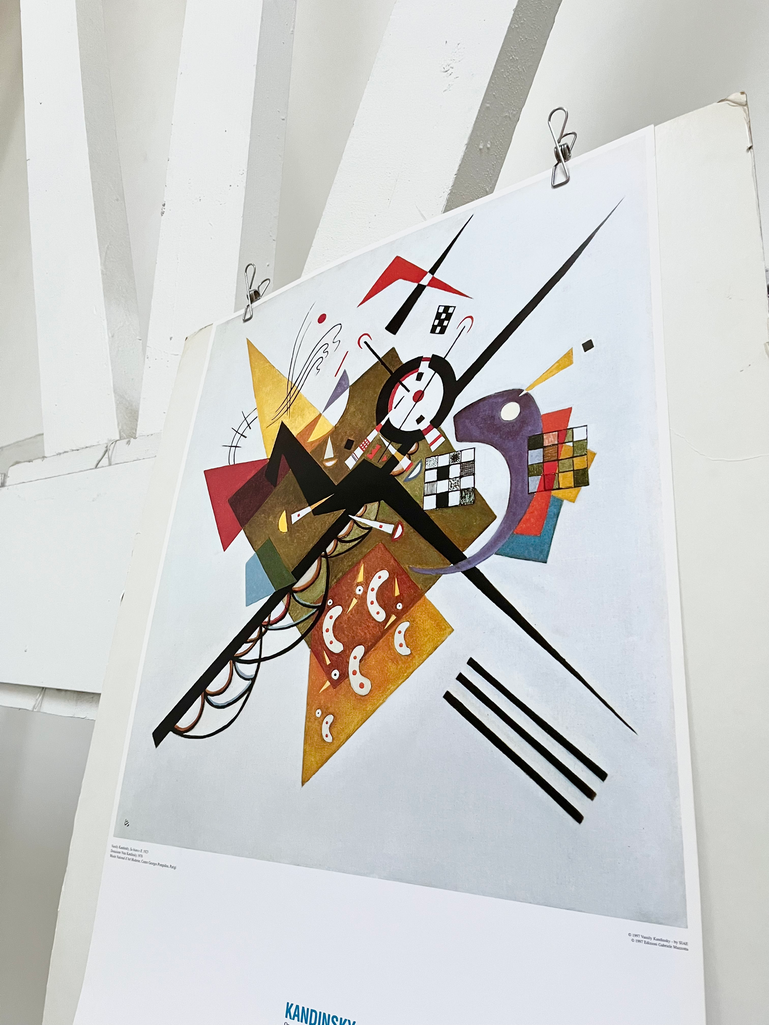 1997 Wassily Kandinsky French Art Exhibition Poster