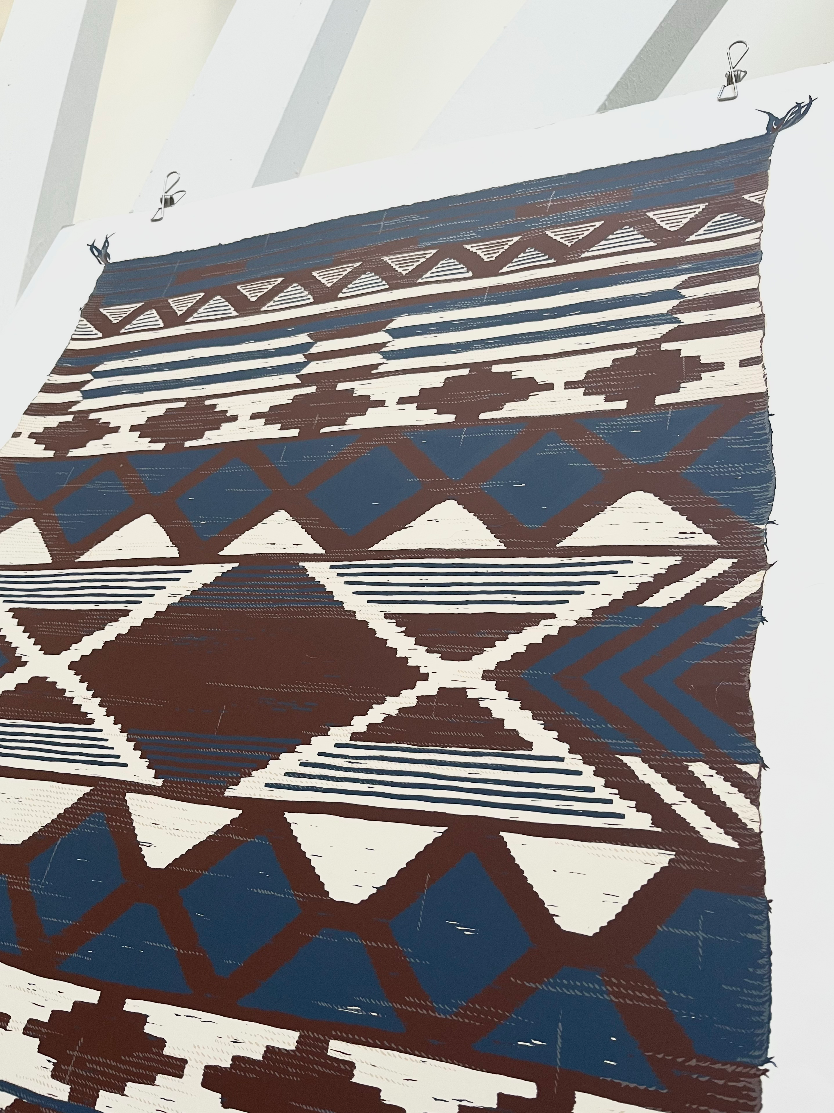1970s Warren Woodward XL Signed Serigraph