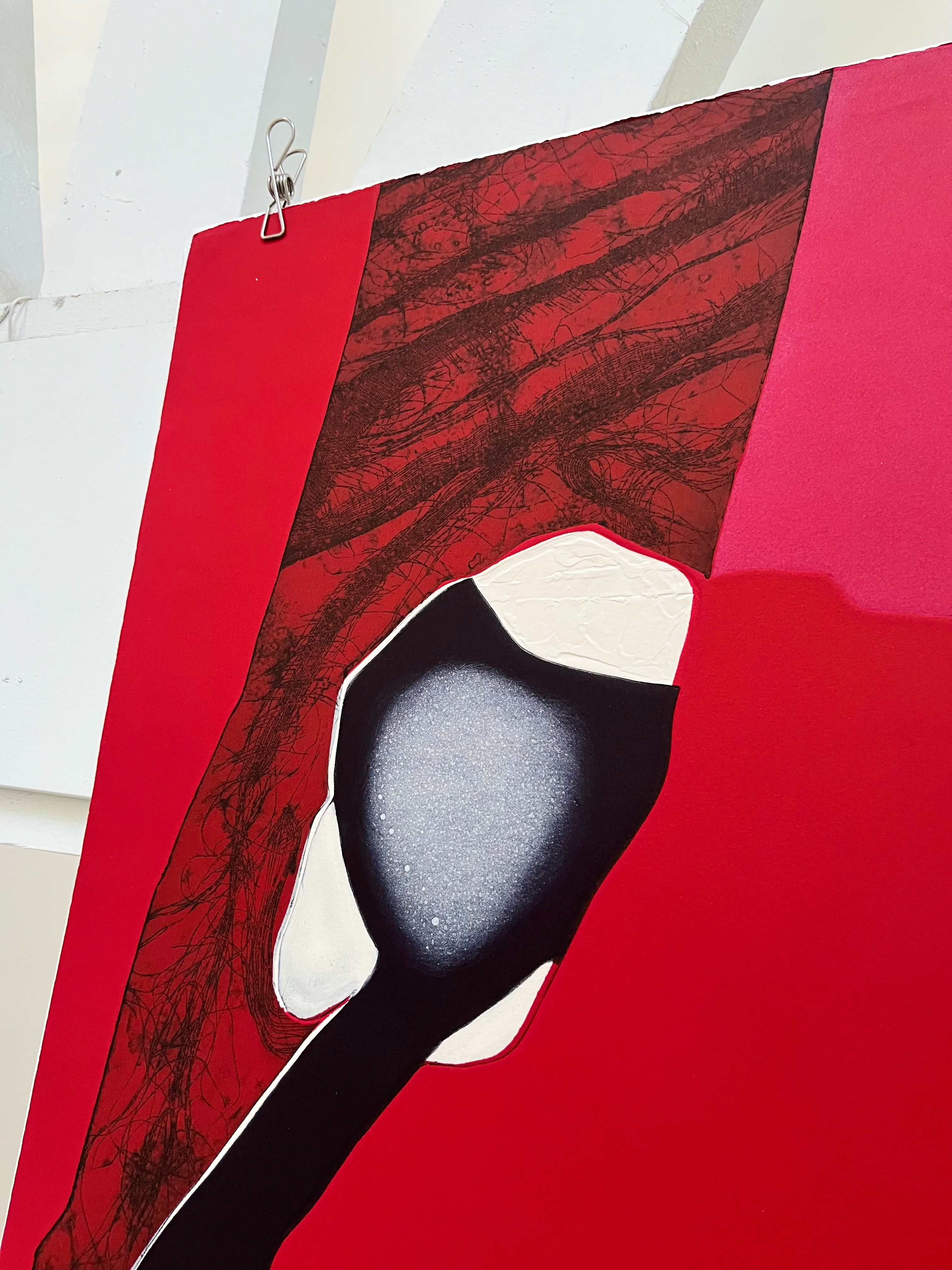 1975 Gilou Brillant Signed Aquatint Etching