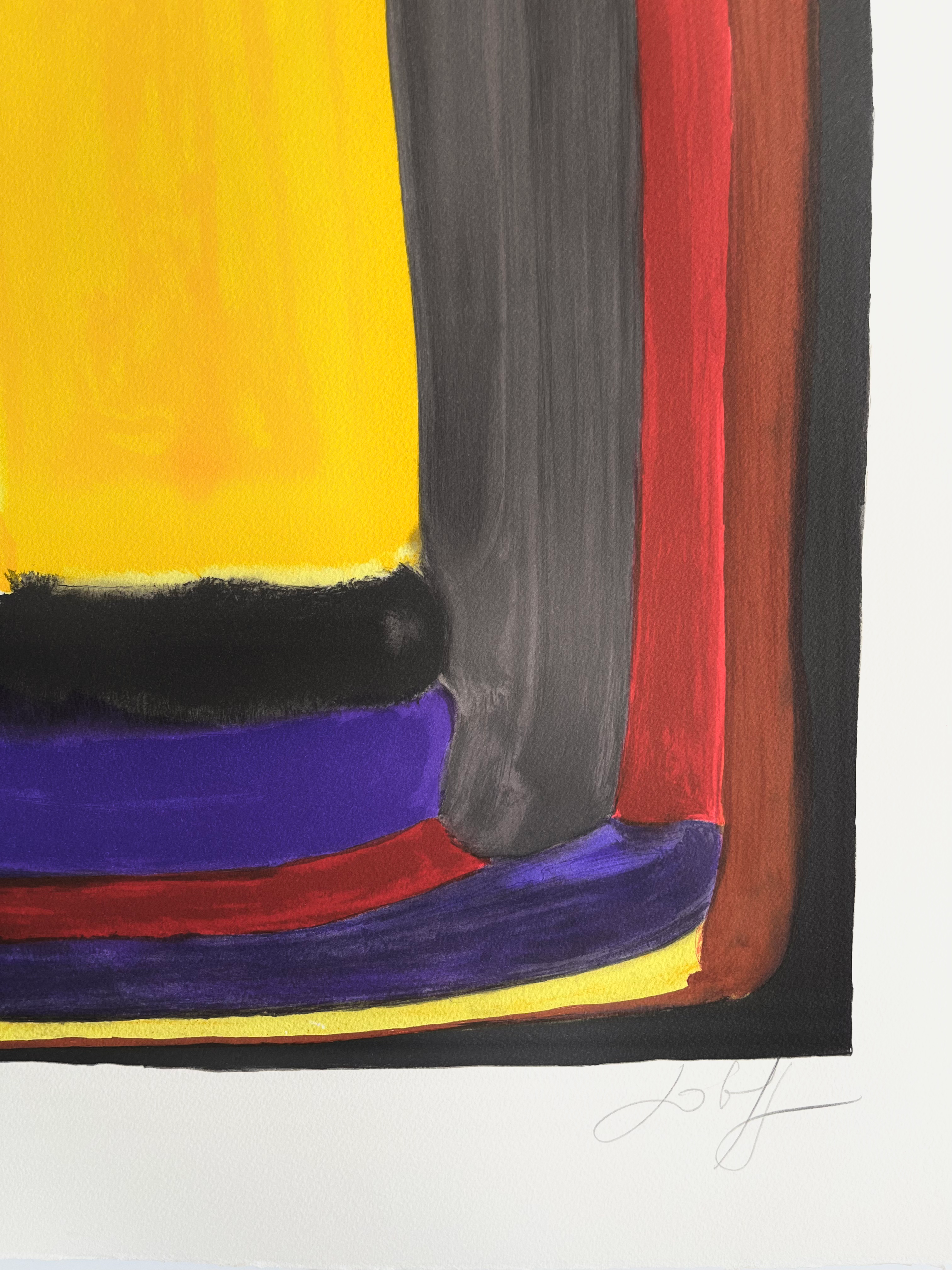 2000s Michel Saloff-Coste Signed French Lithograph Pt 1