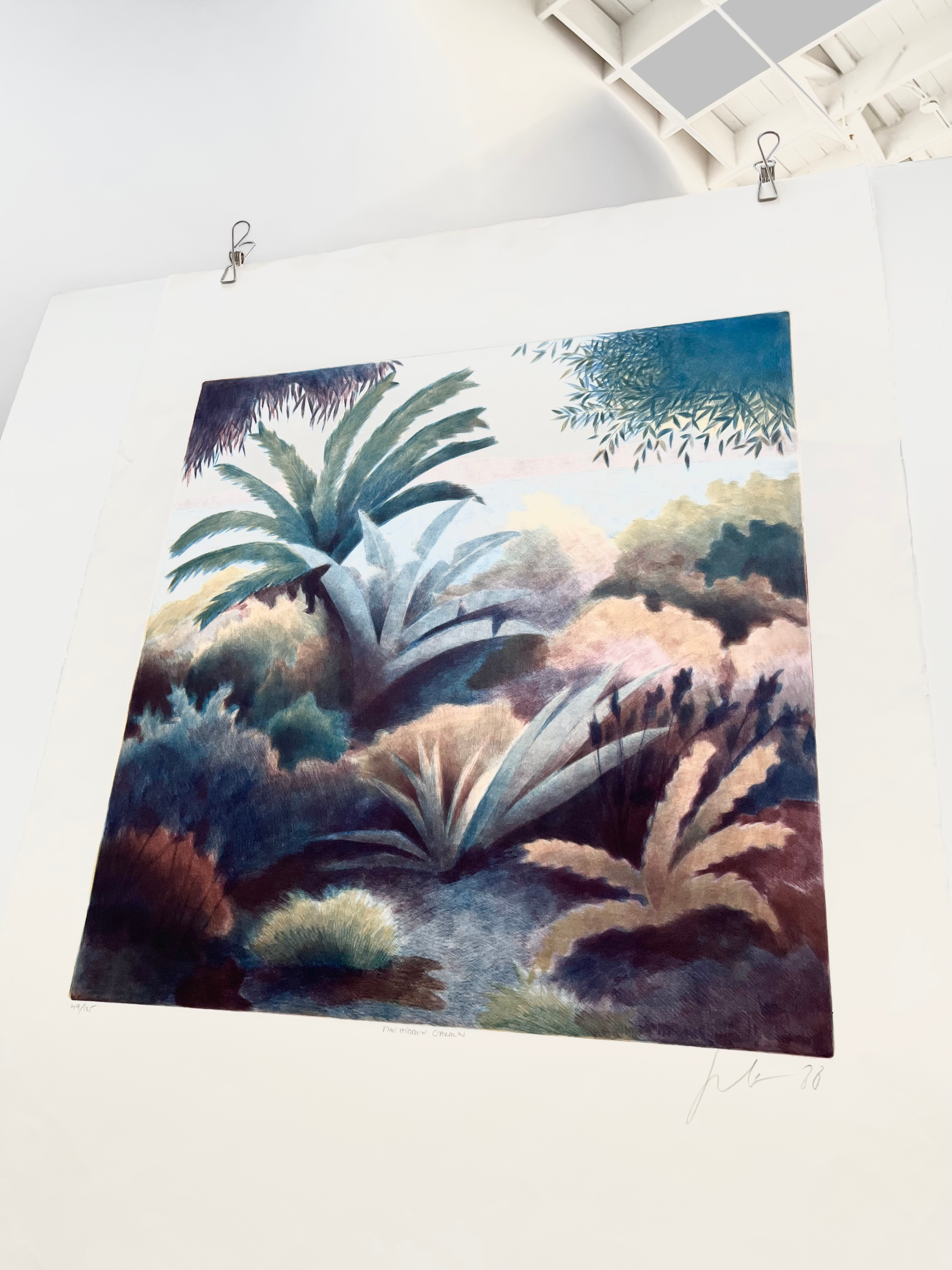 1988 Nicolette Jelen Signed Lithograph
