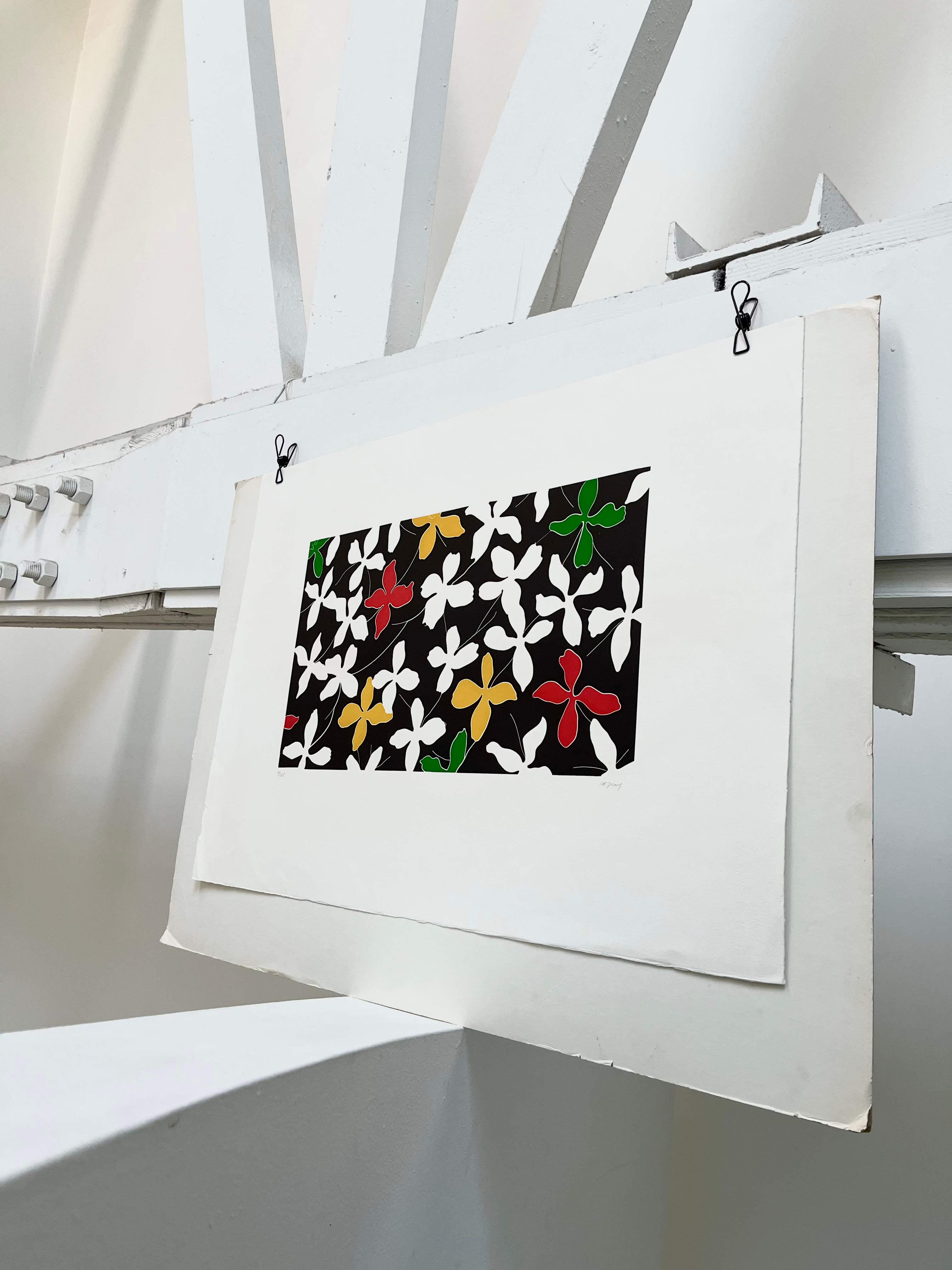 1970s Thom de Jong Signed Aquatint Etching