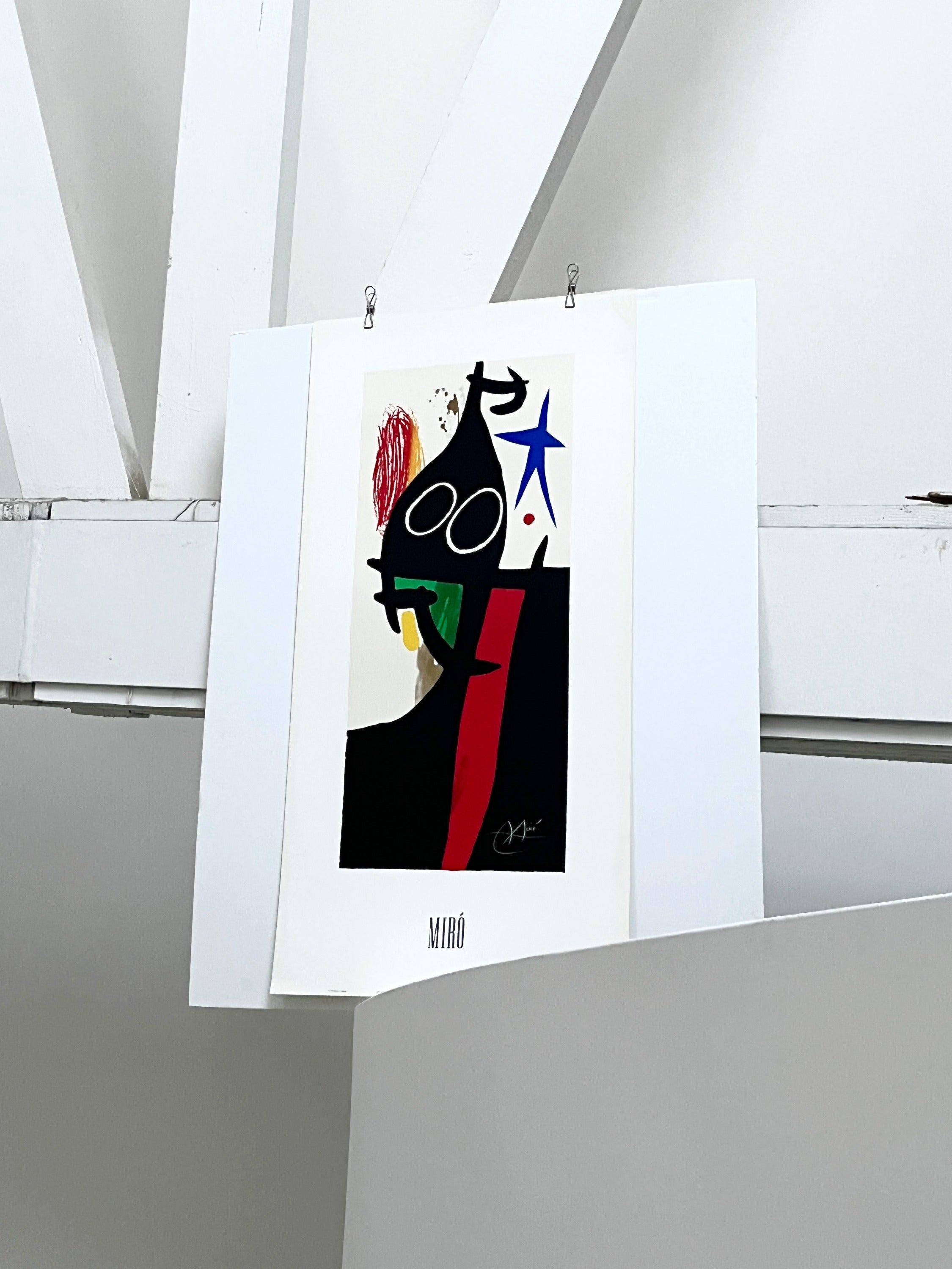 1993 Joan Miro French Screenprint
