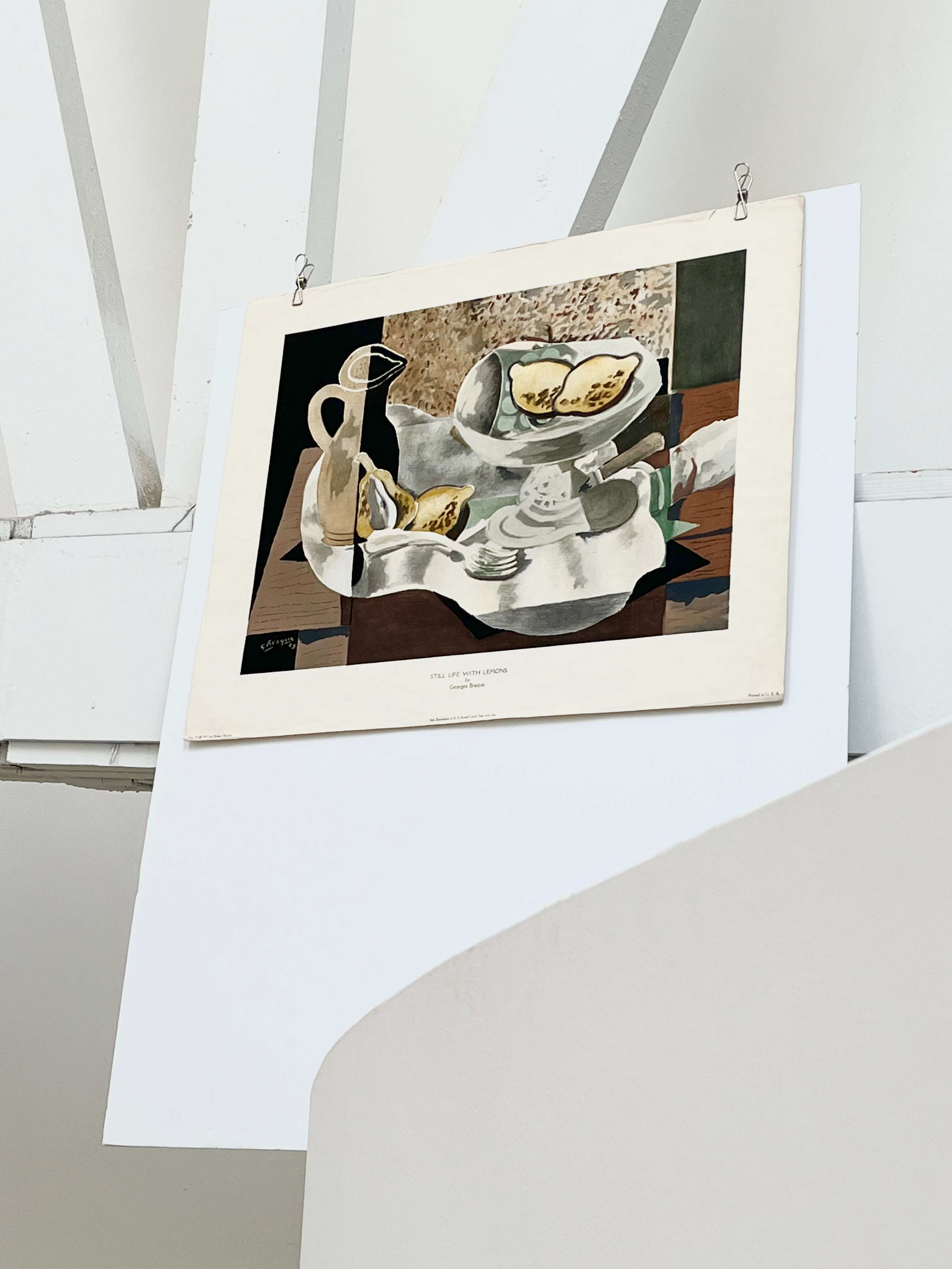 1953 Georges Braque Original Screenprint