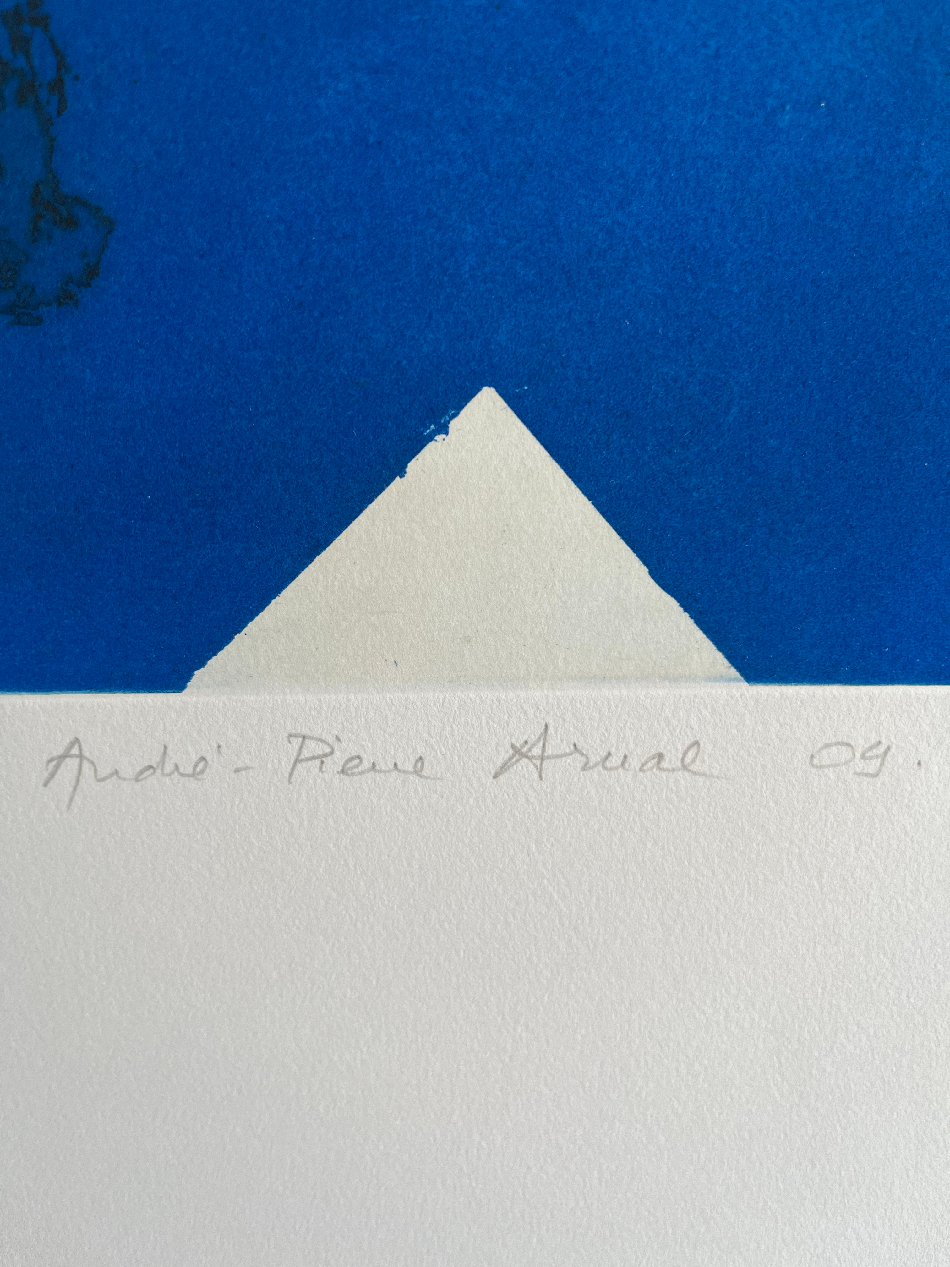 2009 Andre-Pierre Arnal Signed French Aquatint Etching