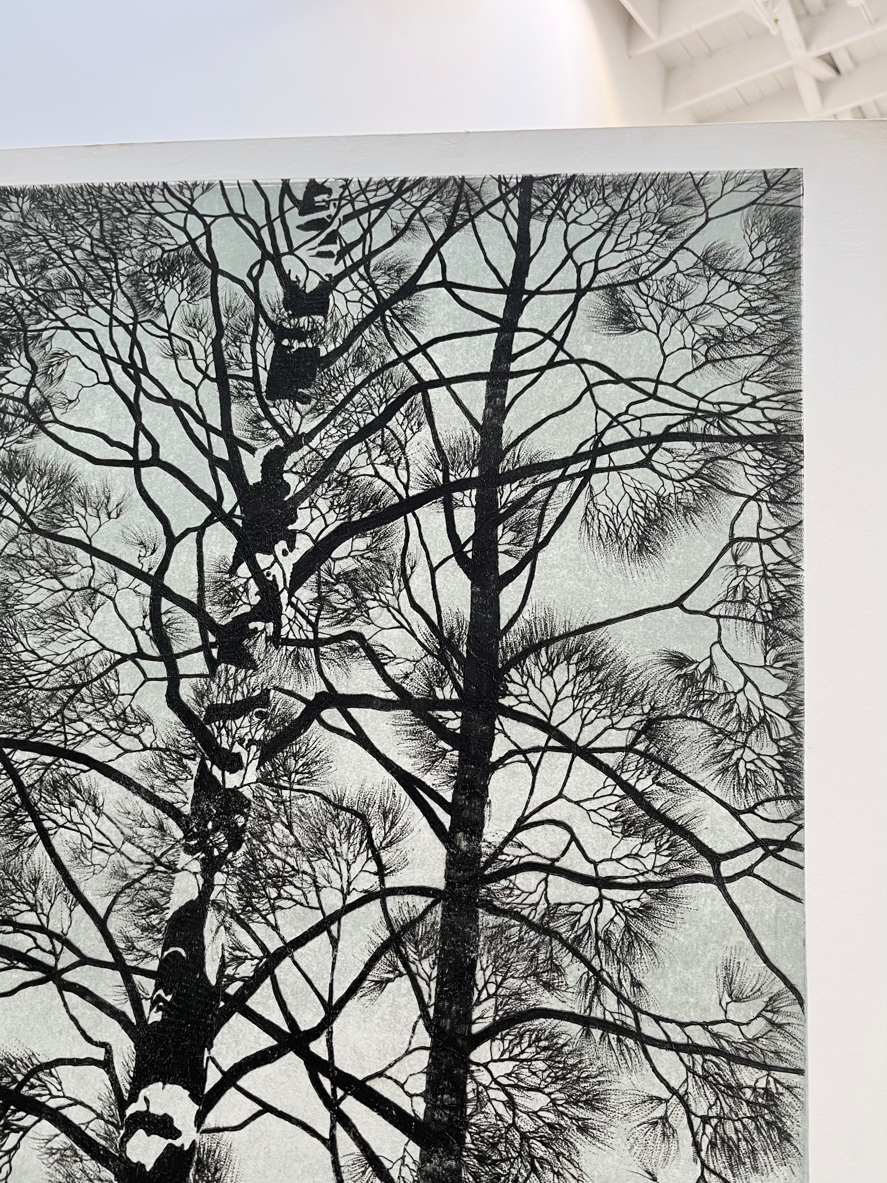 1970s XL Richard Volpe Signed Etching