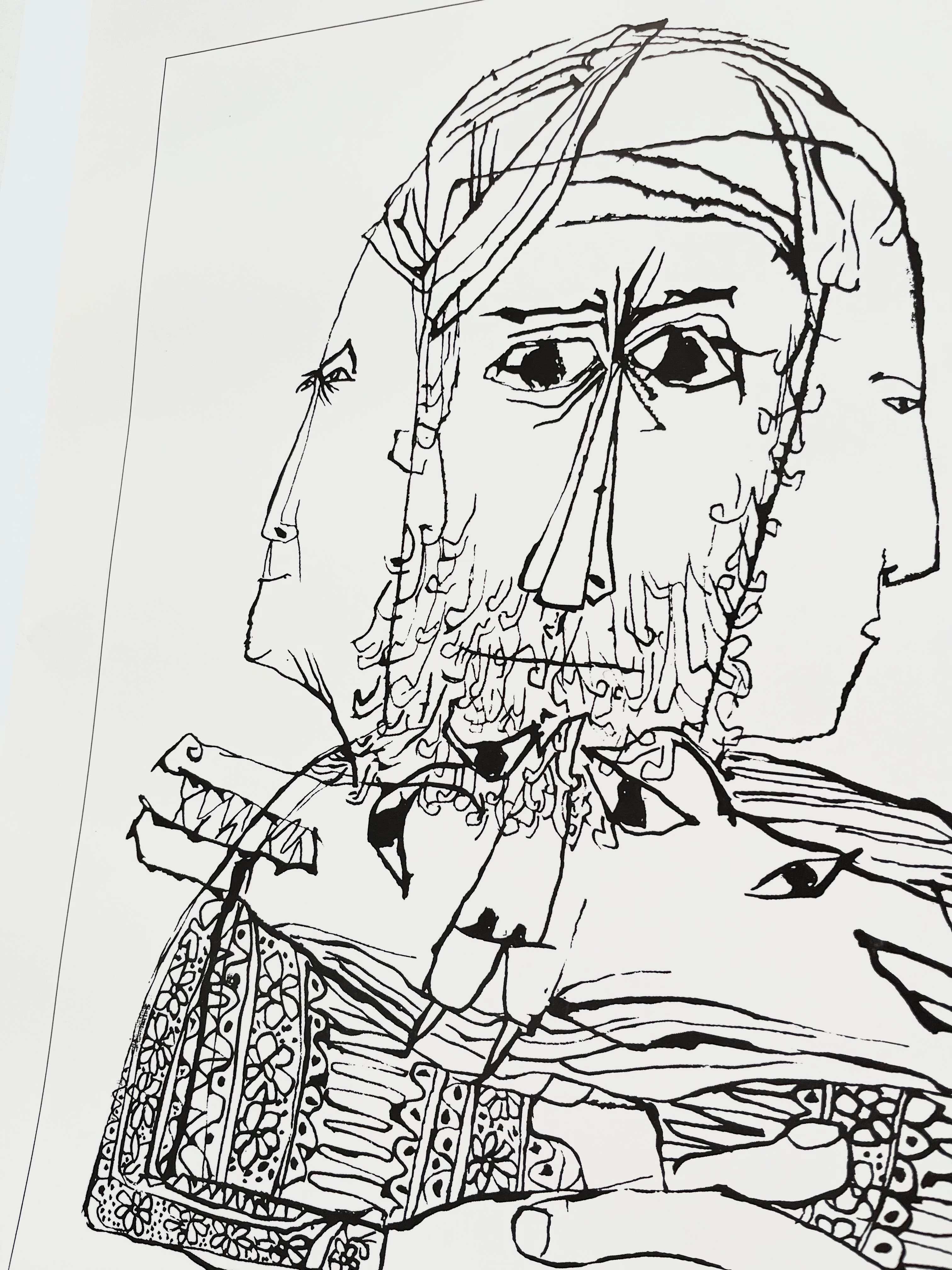 1979 Ben Shahn Art Exhibition Print