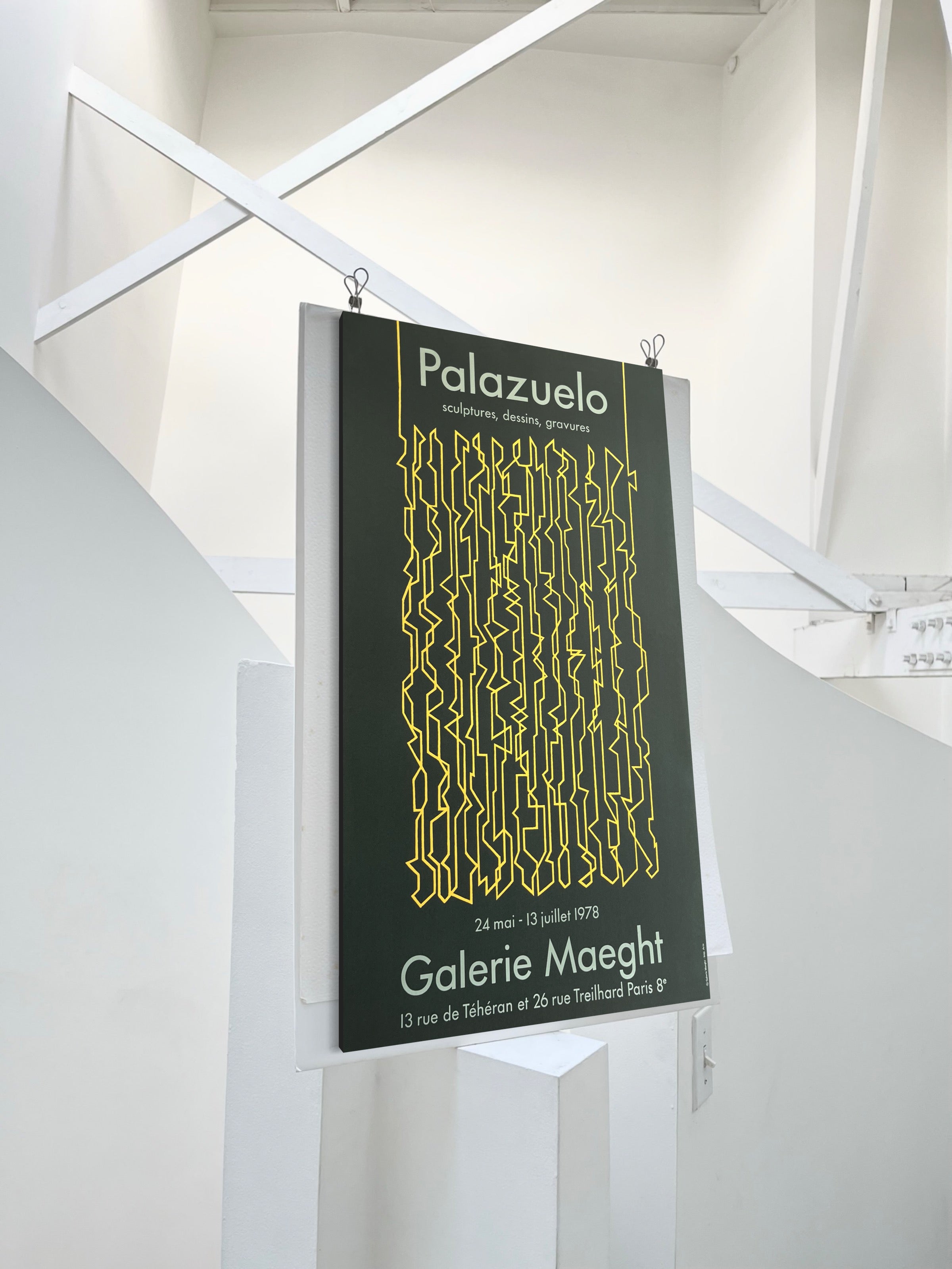 1978 Pablo Palazuelo French Art Exhibition Poster