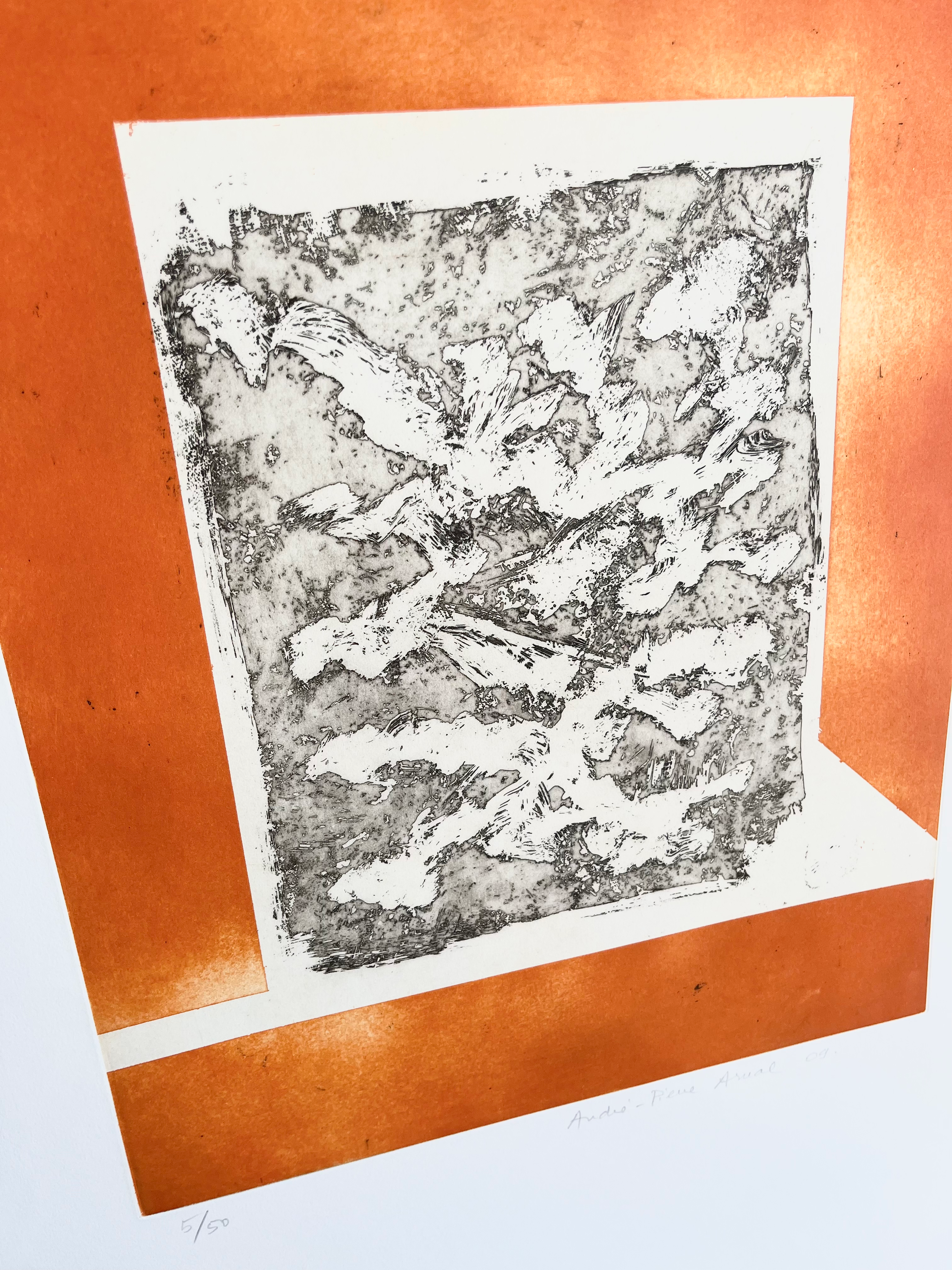 2009 Andre-Pierre Arnal Signed French Aquatint Etching #2