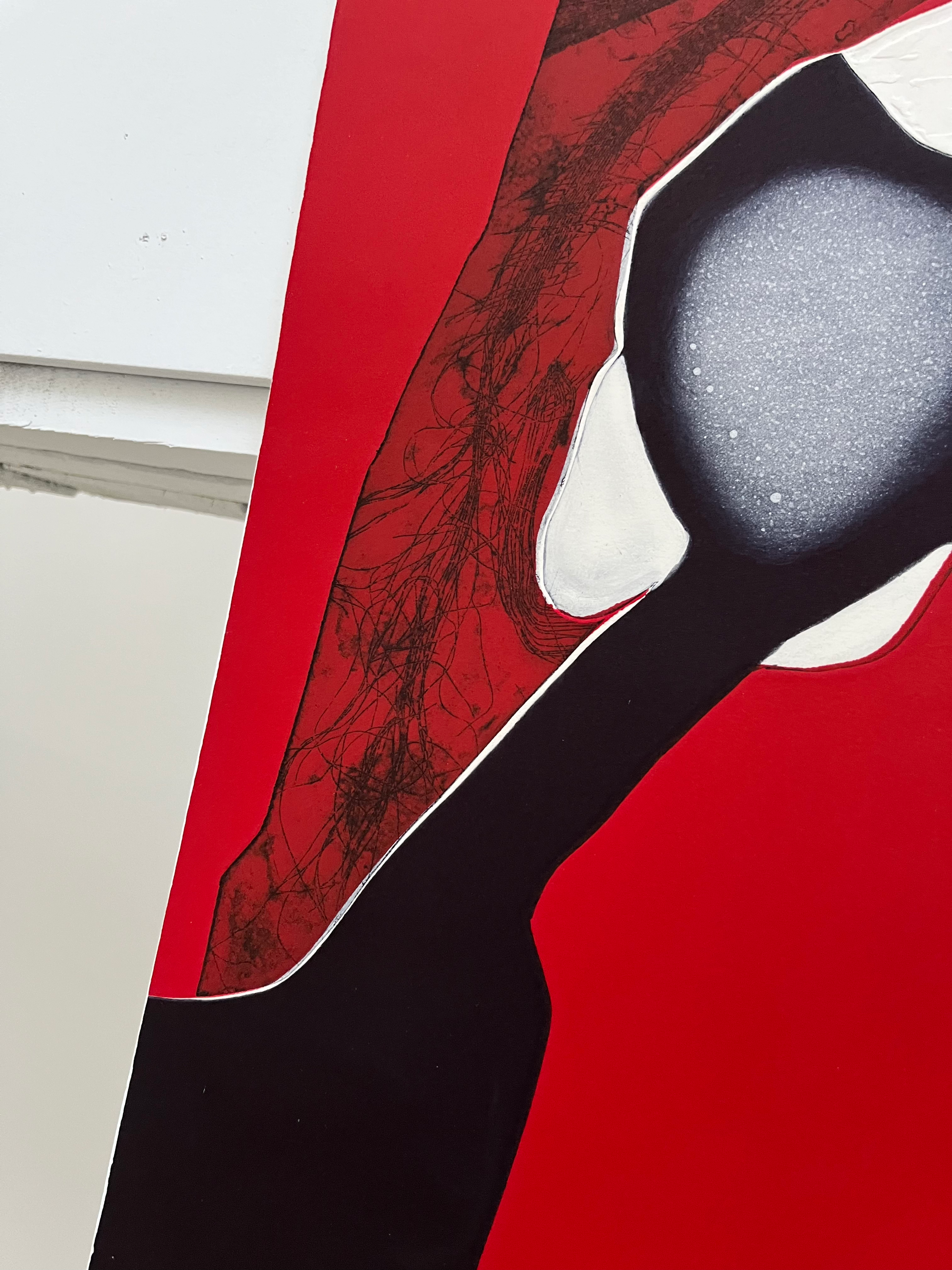 1975 Gilou Brillant Signed Aquatint Etching