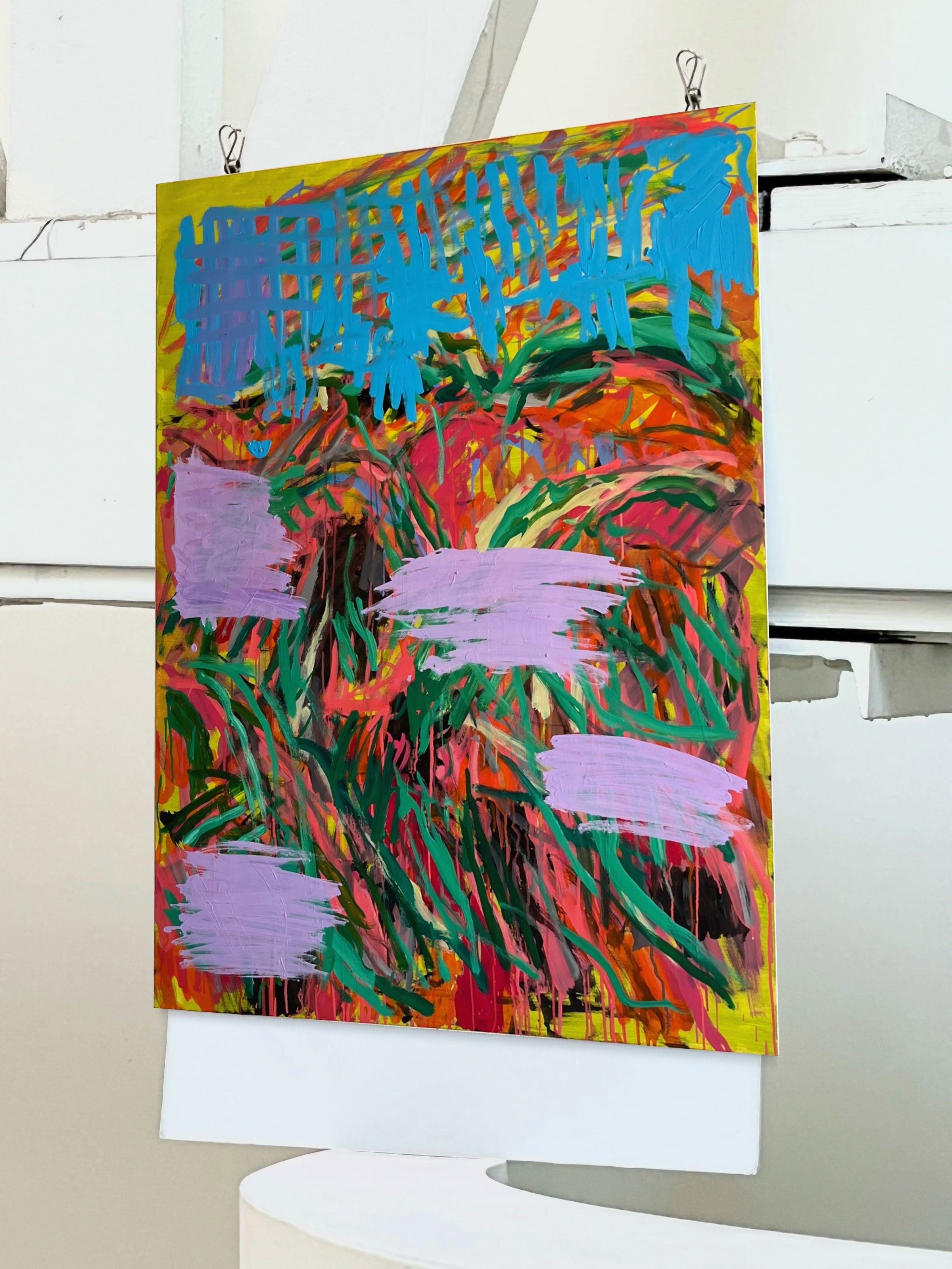 2023 Bud Holman 'Mary / Jay' Oil on Canvas Painting