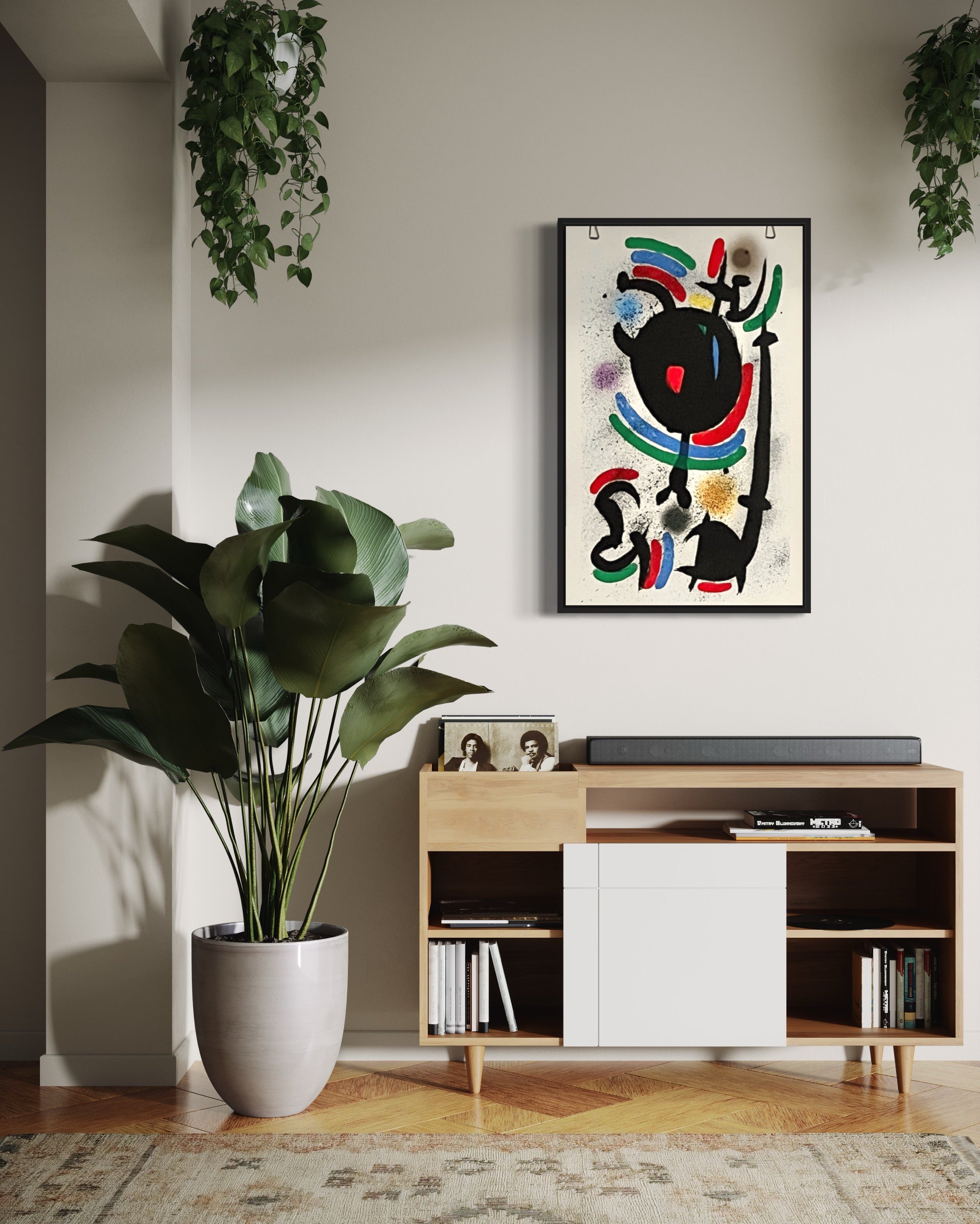 1972 Joan Miro ‘Miro I-13’ French Mourlot Lithograph